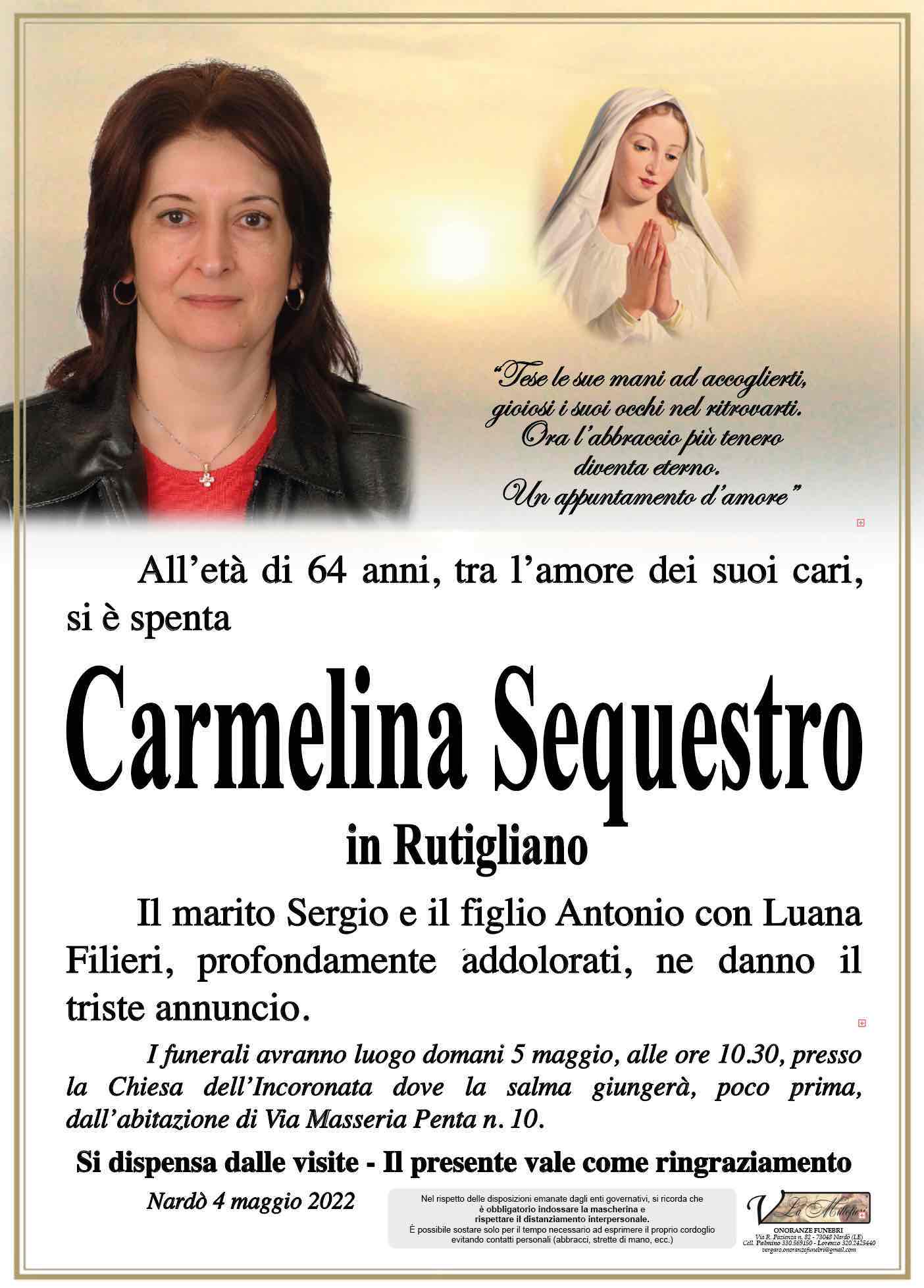 Carmelina Sequestro