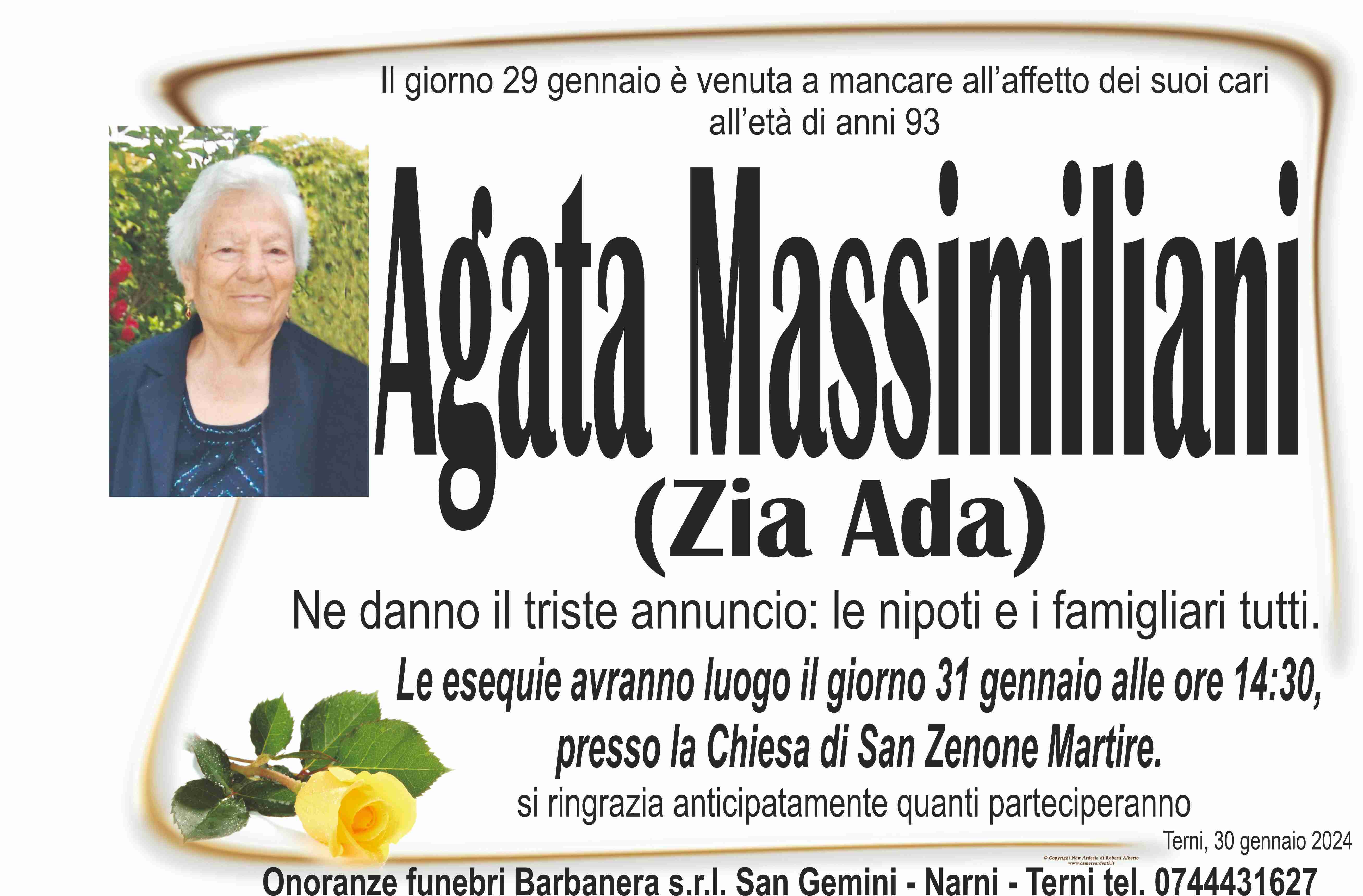 Agata Massimiliani