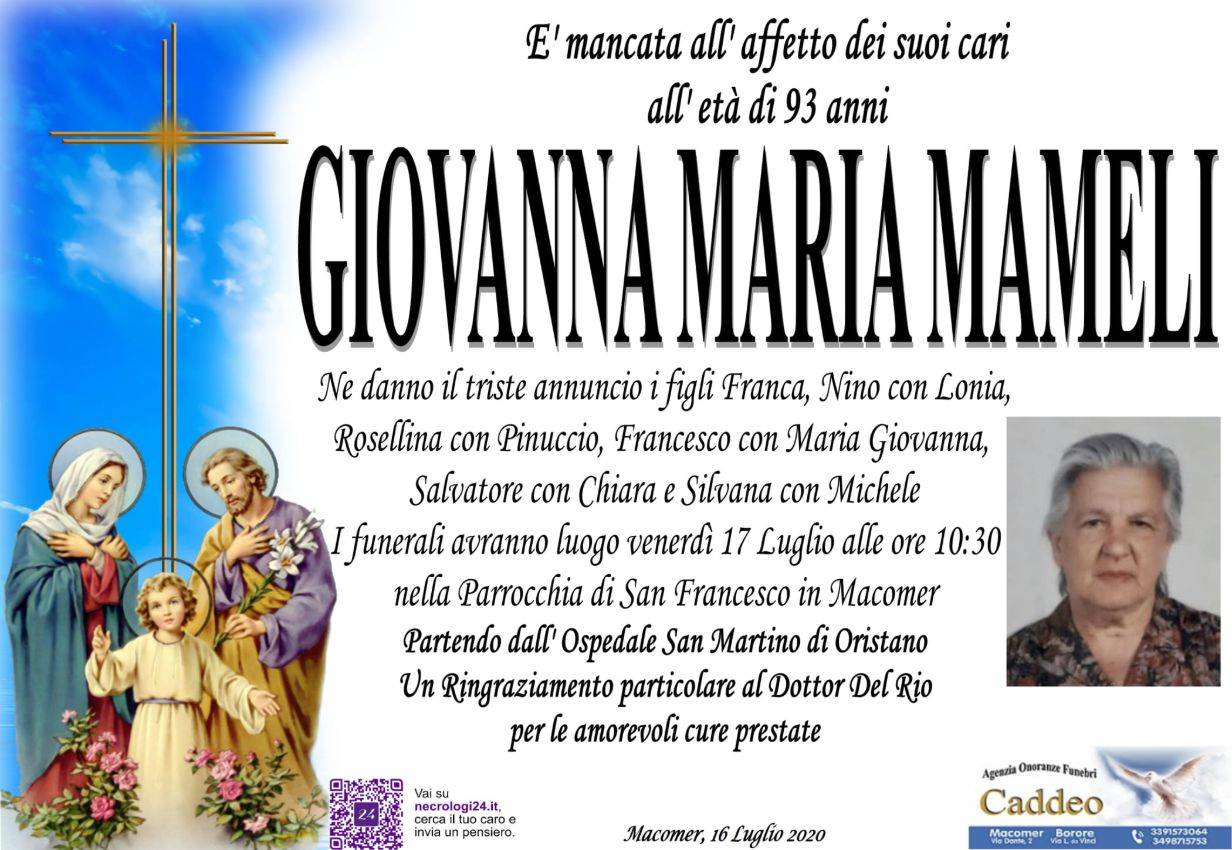 Giovanna Maria Mameli