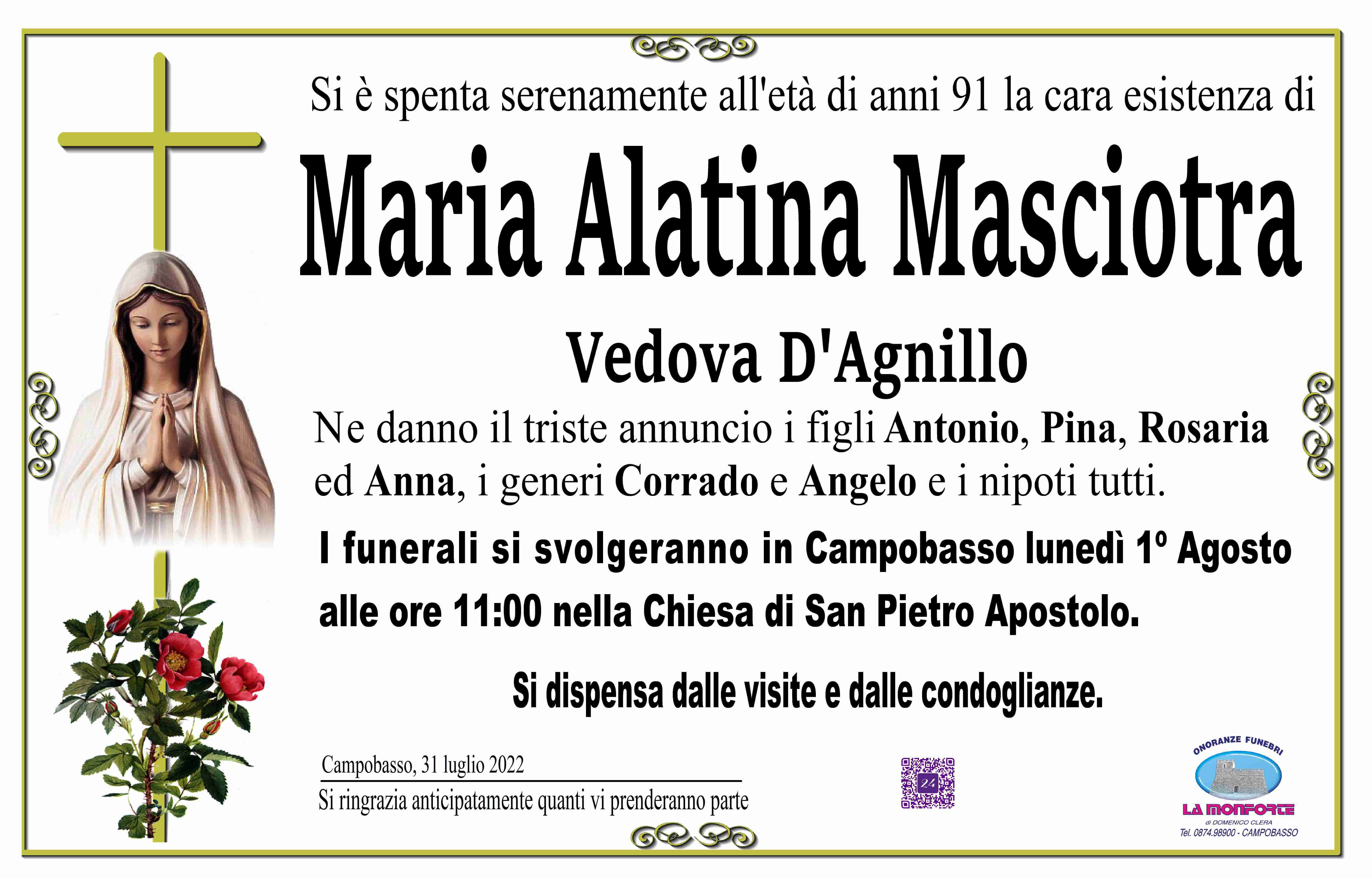 Maria Alatina Masciotra