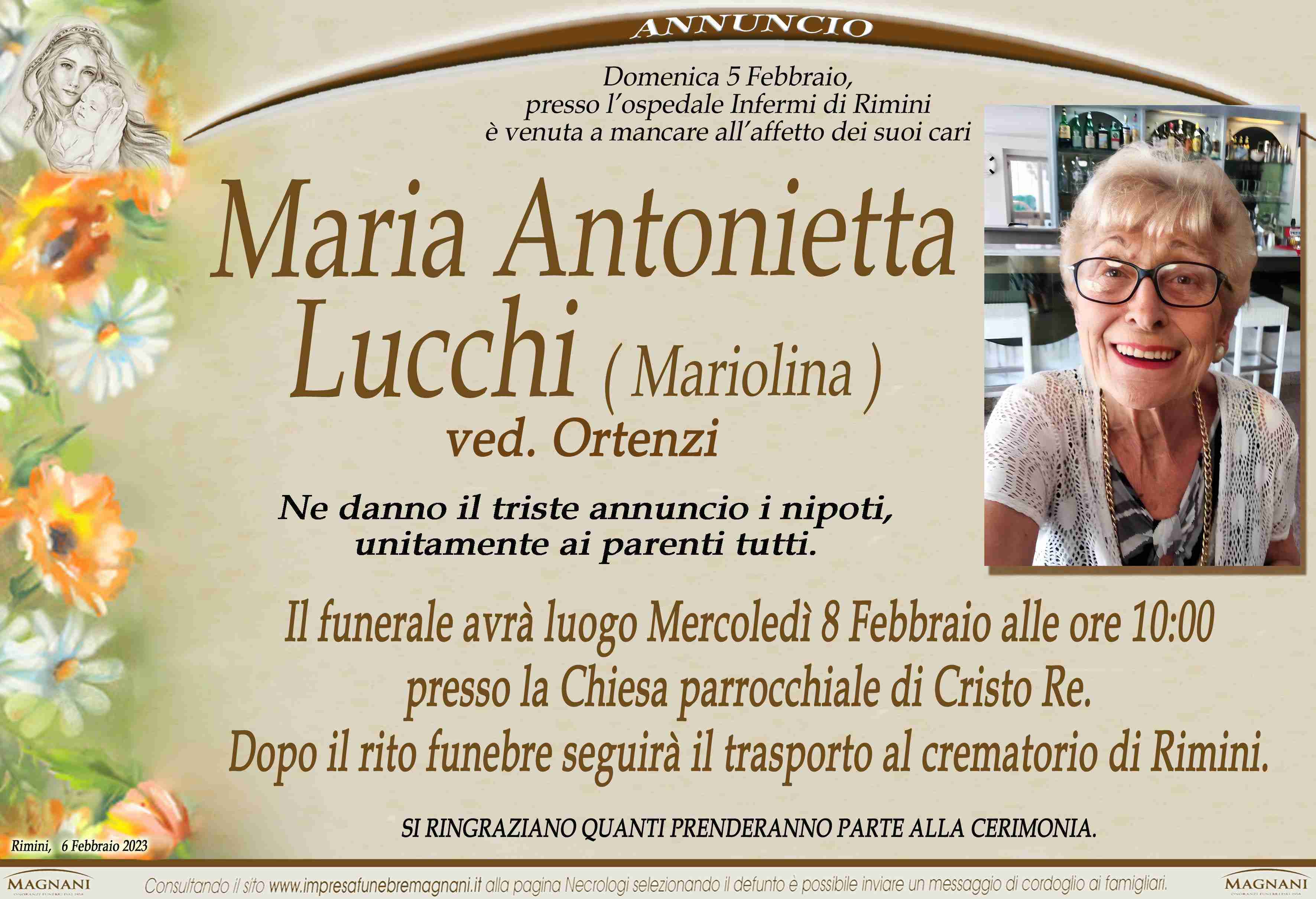 Maria Antonietta Lucchi