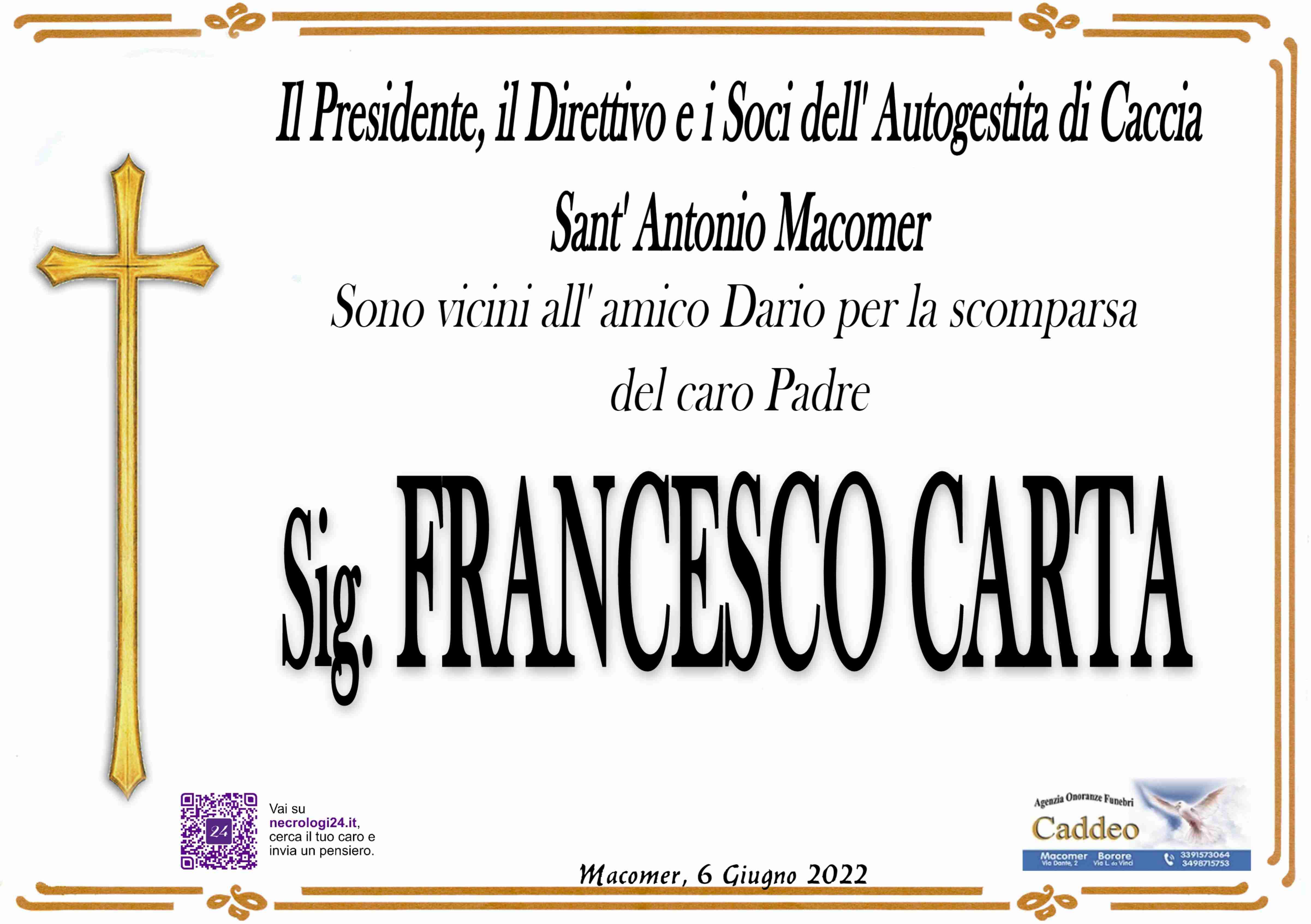 Franceschino Carta