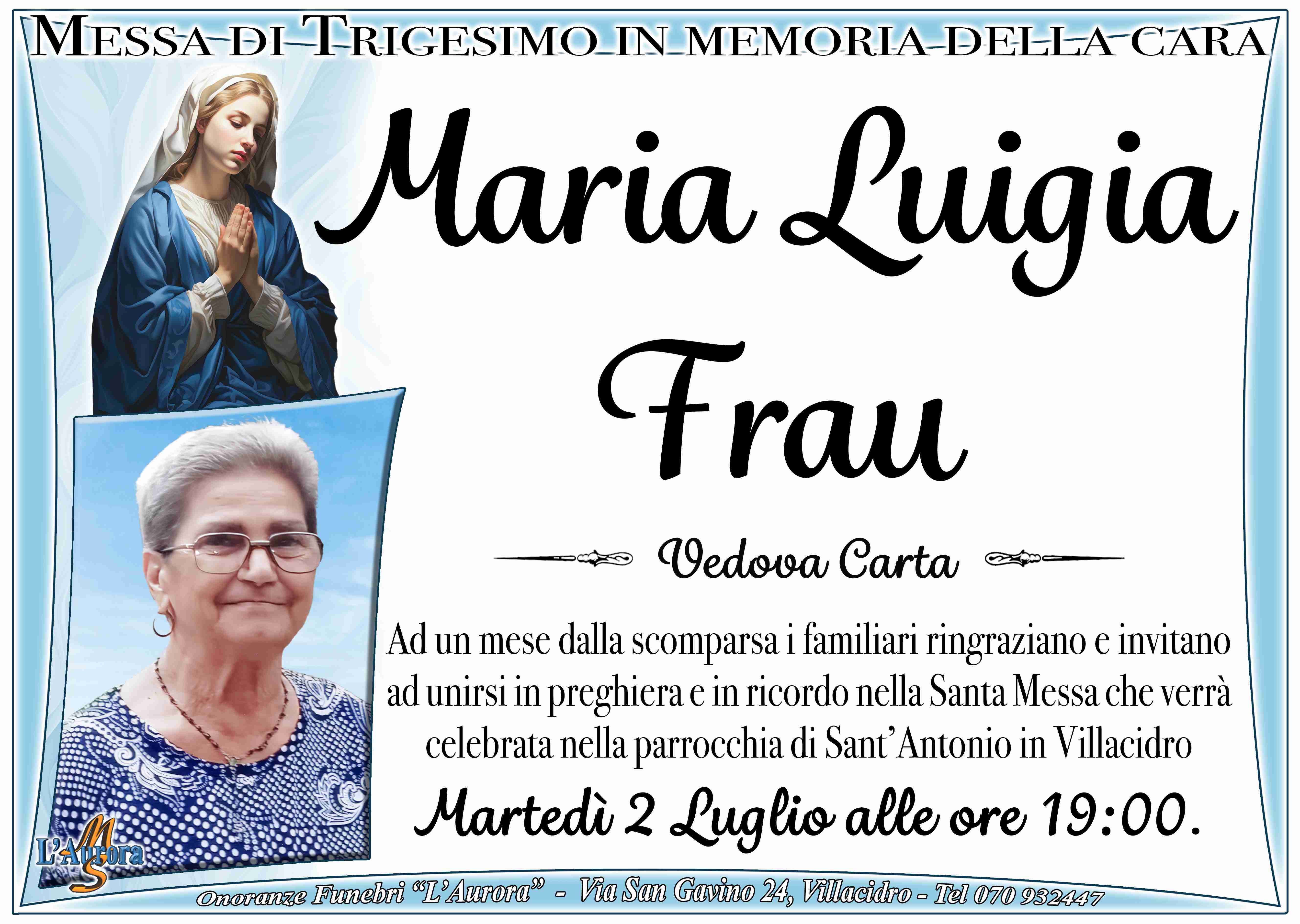 Maria Luigia Frau