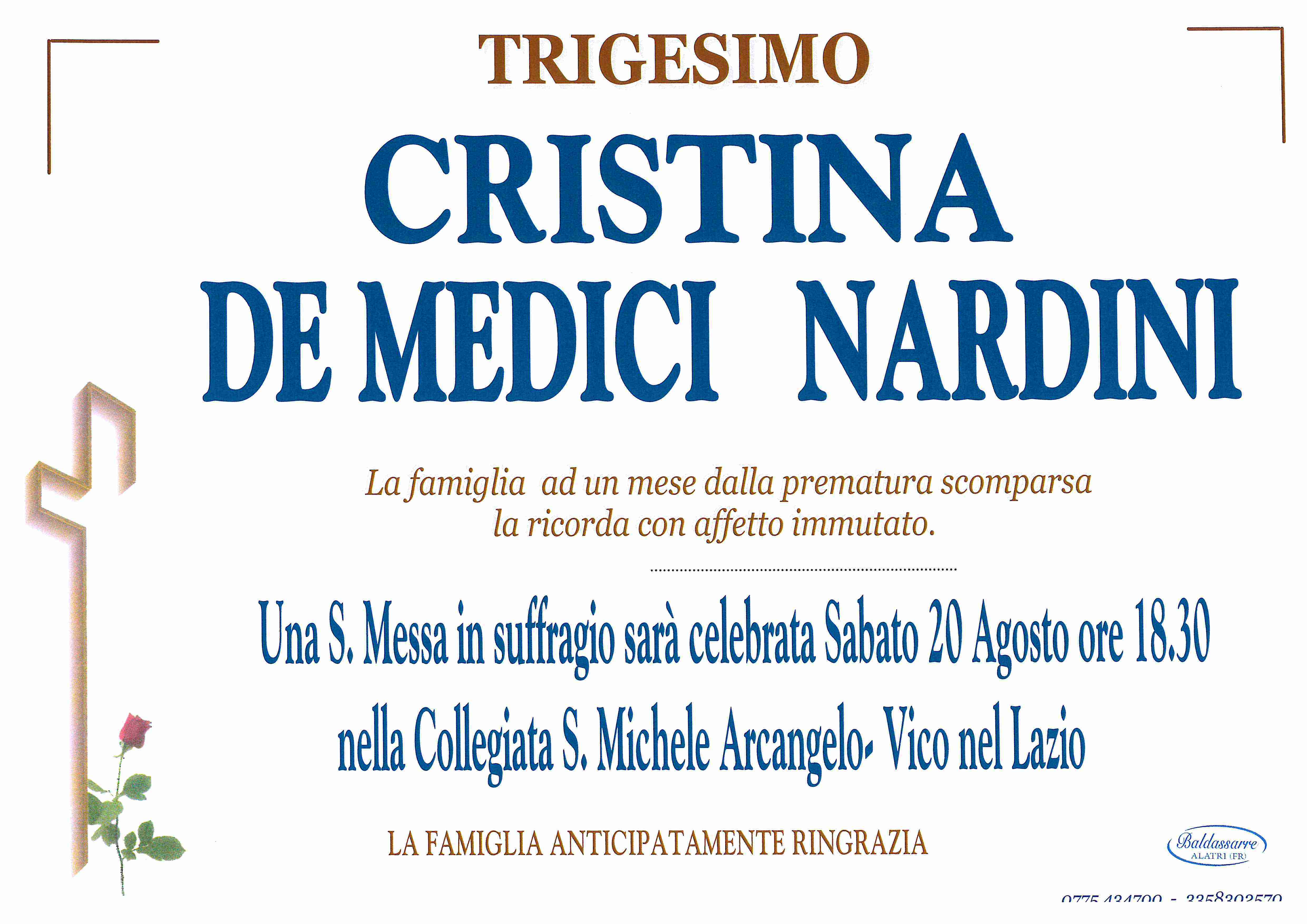 Cristina De Medici Nardini