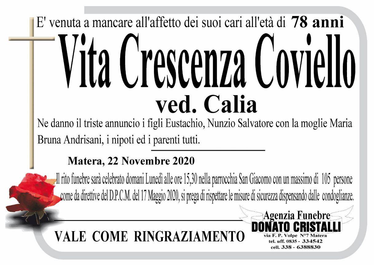 Vita Crescenza Coviello