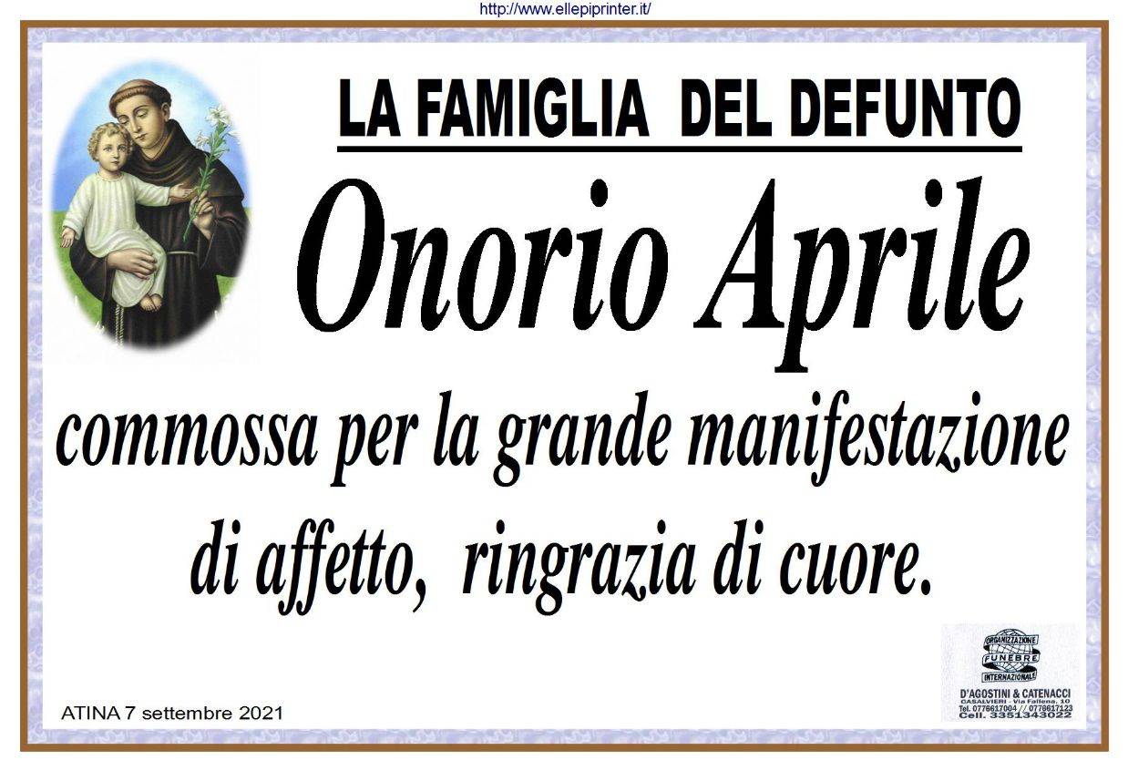 Onorio Aprile