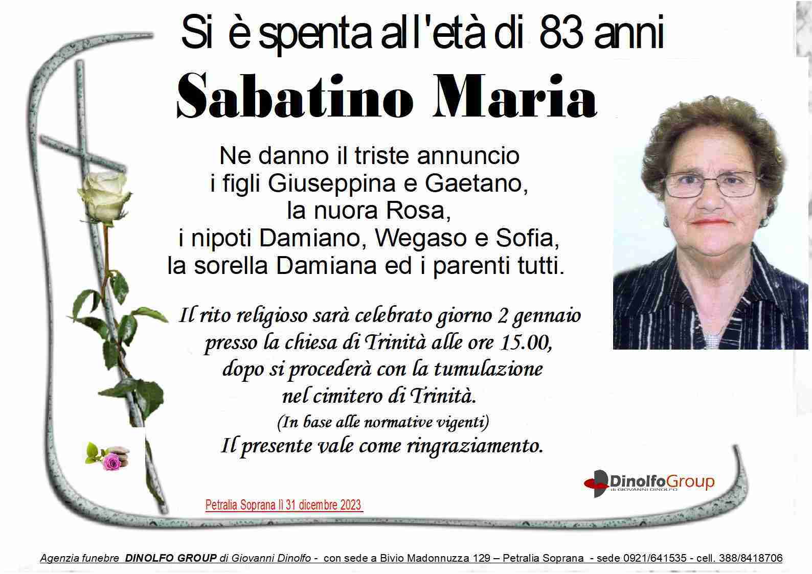 Maria Sabatino