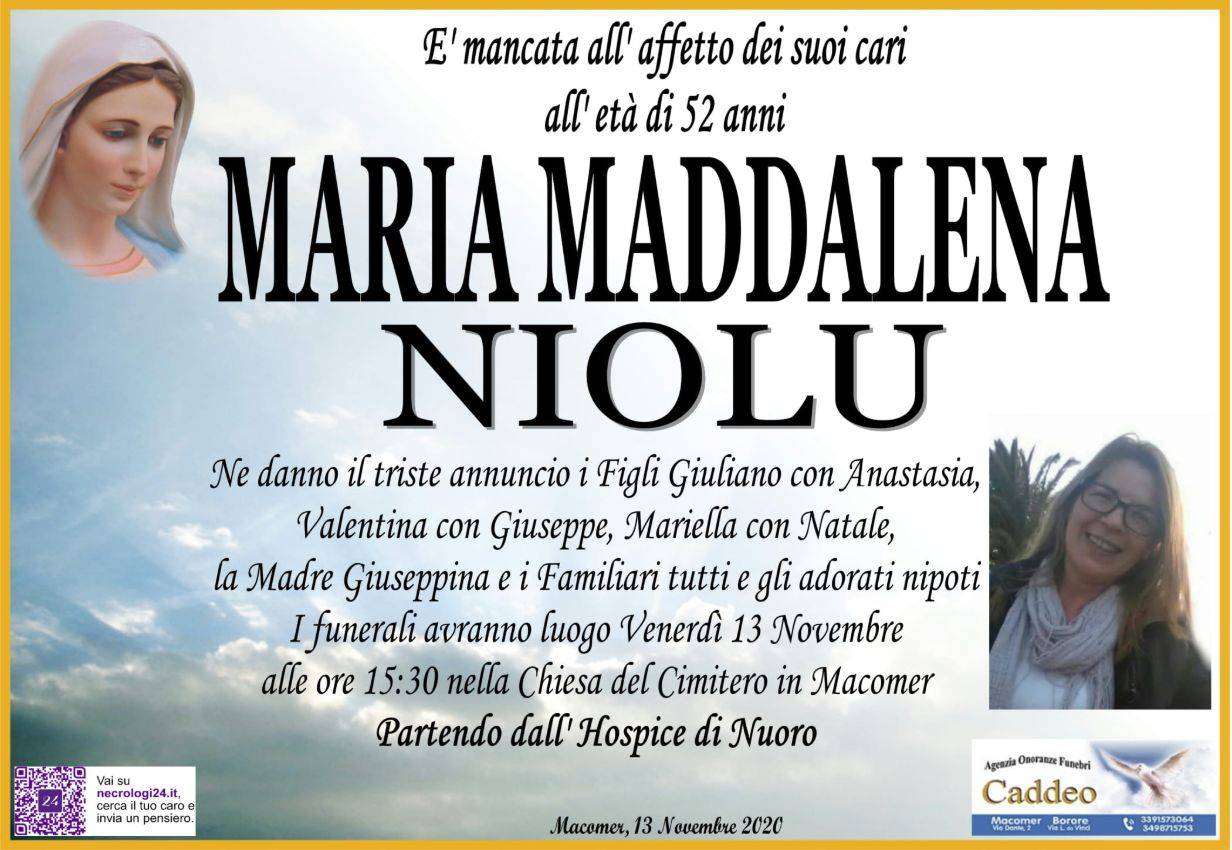 Maria Maddalena Niolu