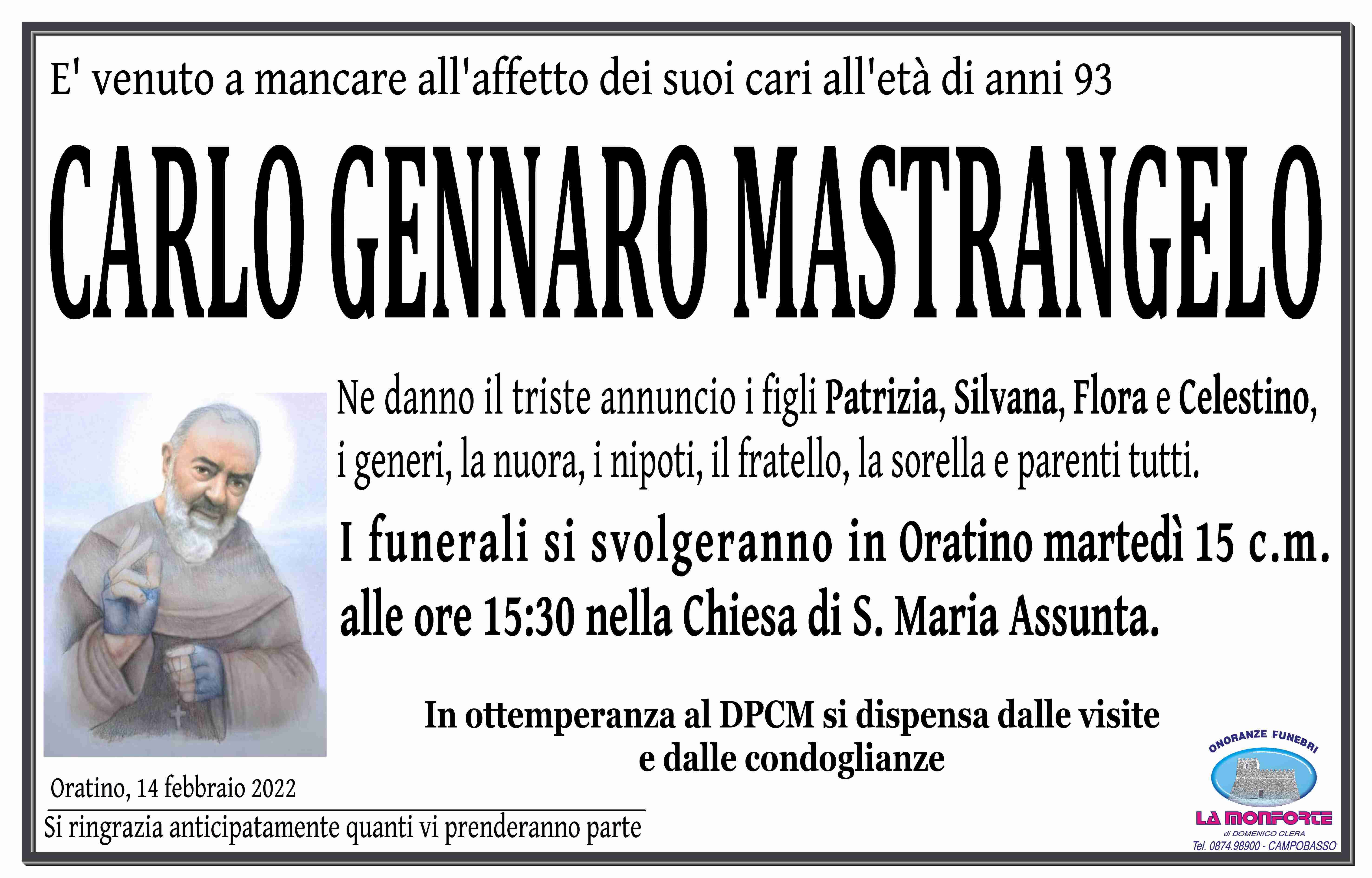 Carlo Gennaro Mastrangelo