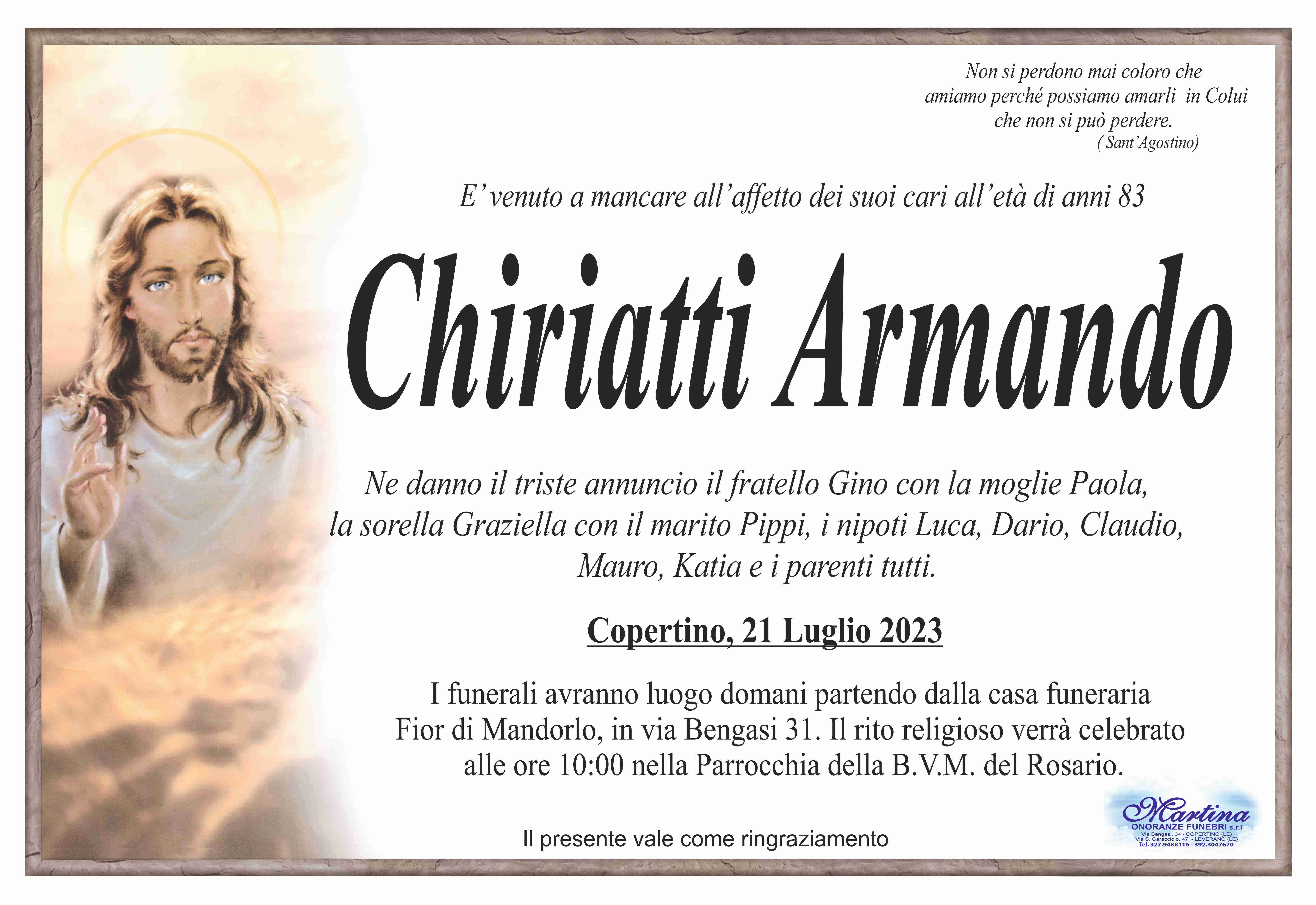 Armando Chiriatti