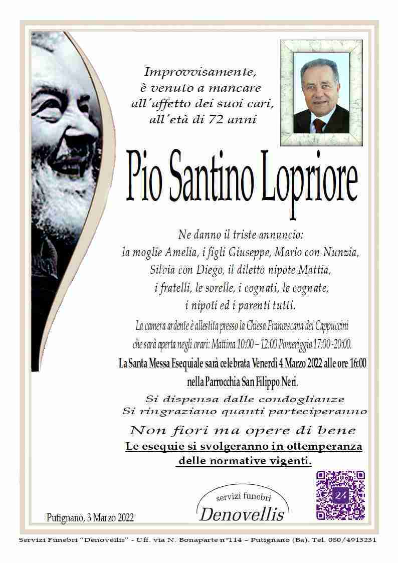 Pio Santino Lopriore