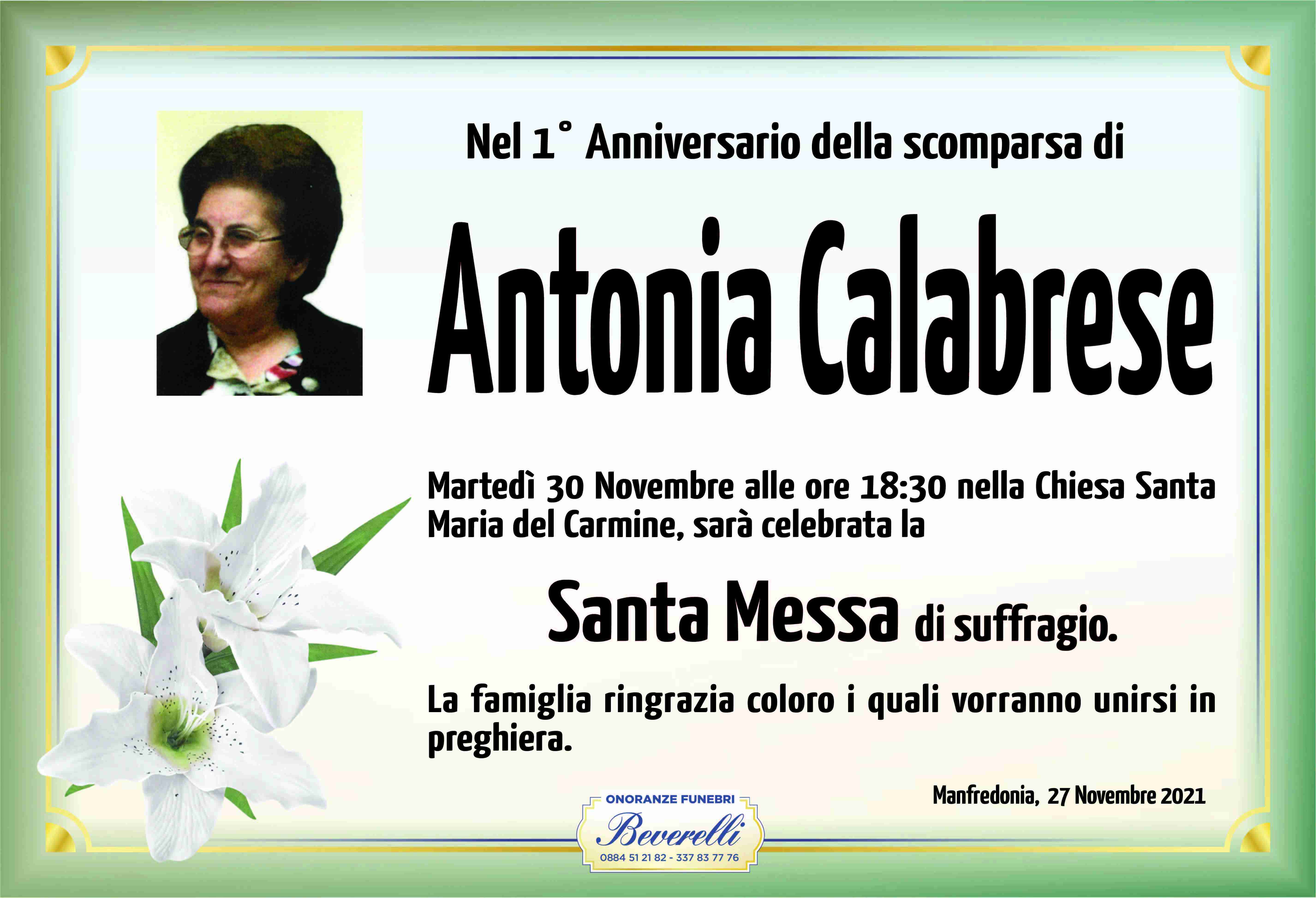 Antonia Calabrese