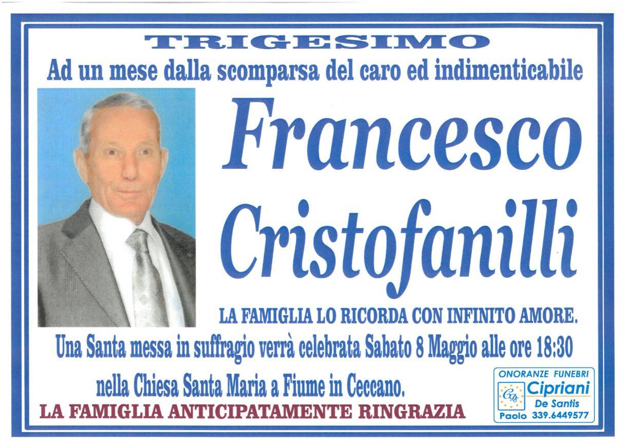 Francesco Cristofanilli