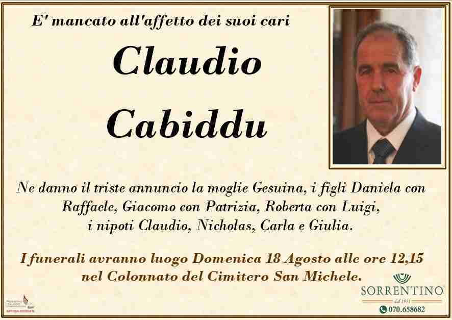 Claudio Cabiddu