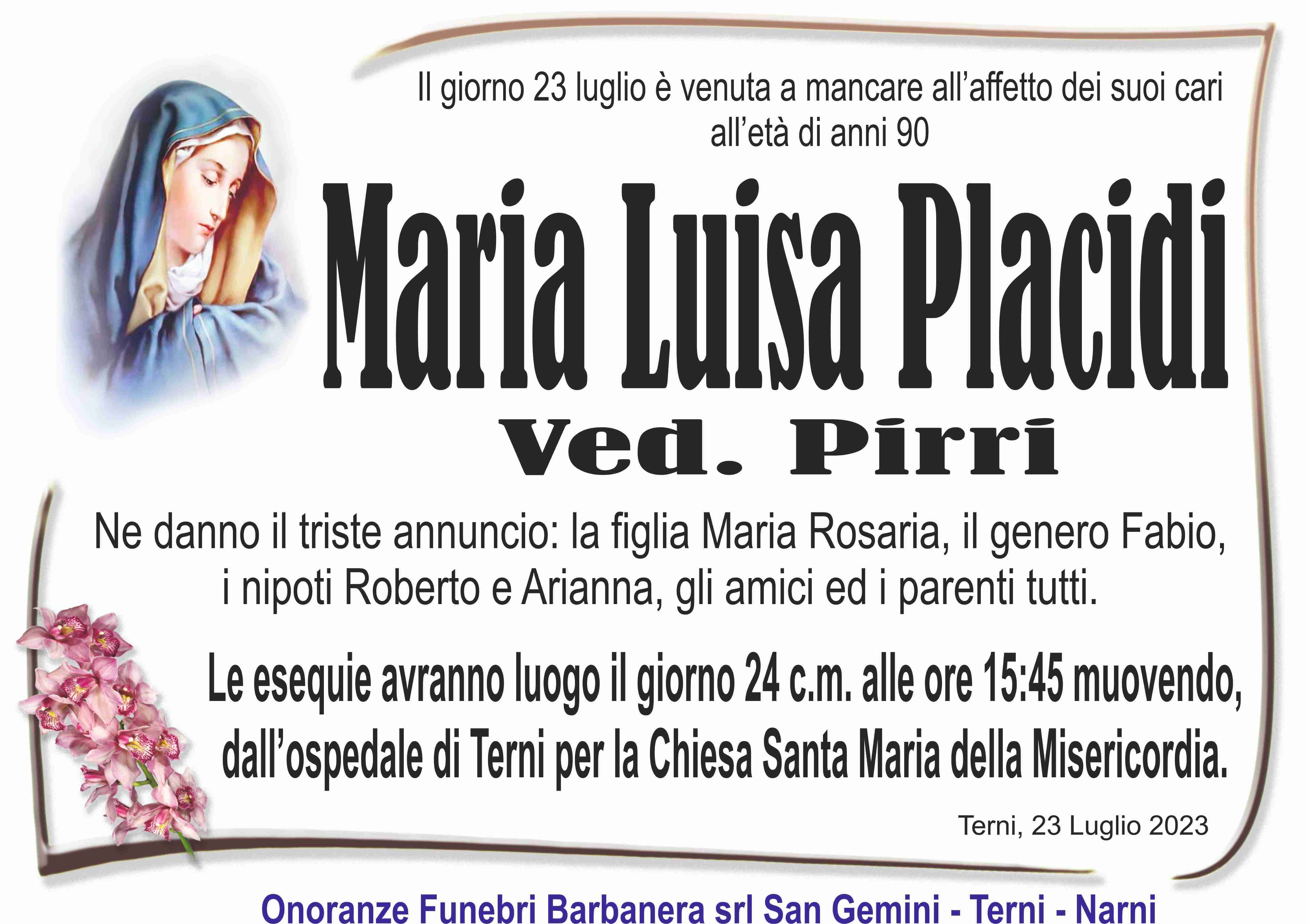 Maria Luisa Placidi
