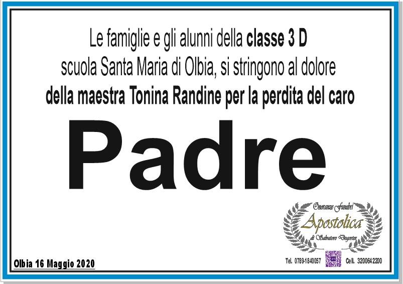 Le famiglie e gli alunni della Classe 3ªD Scuola - Santa Maria di Olbia