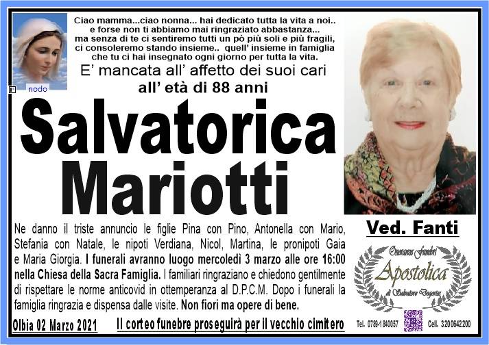 Salvatorica Mariotti