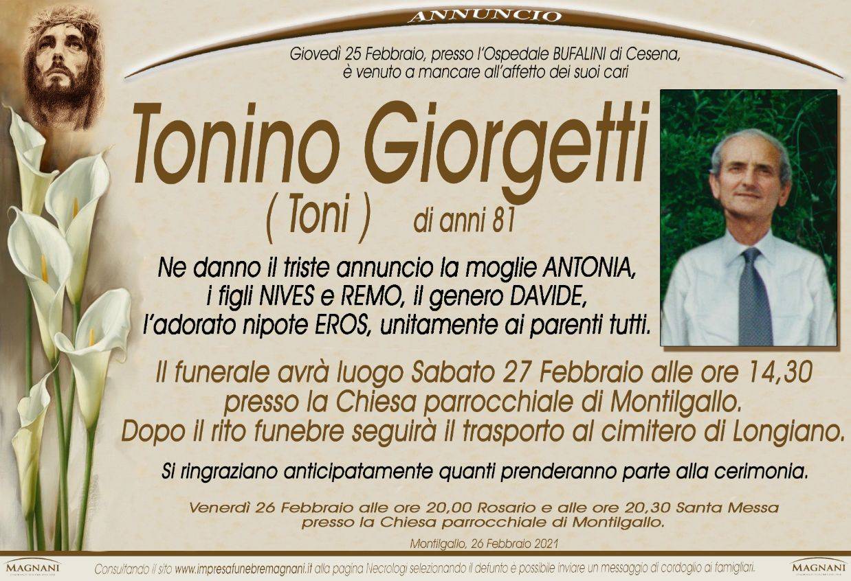 Tonino Giorgetti