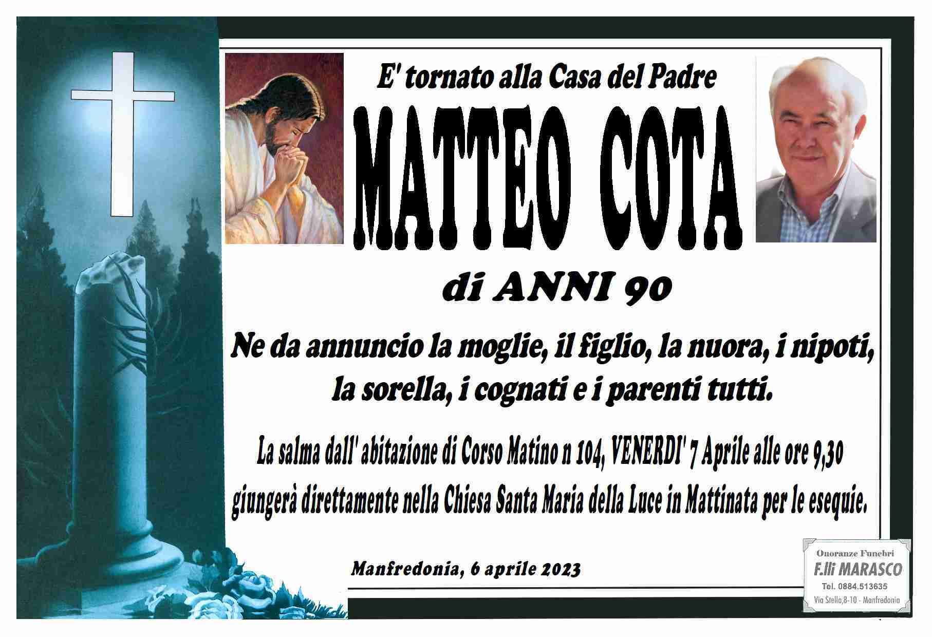 Matteo Cota