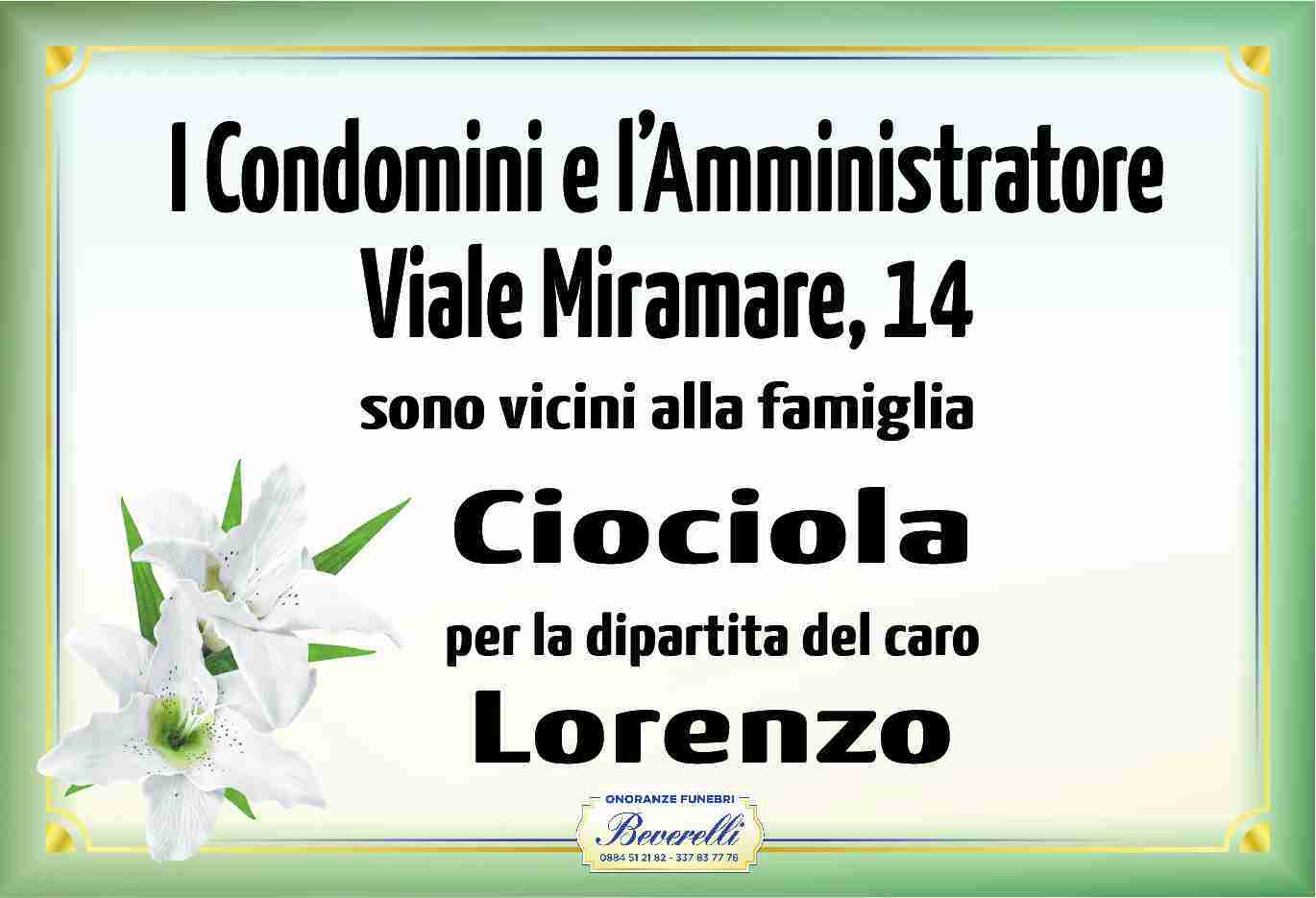 Ciociola Lorenzo