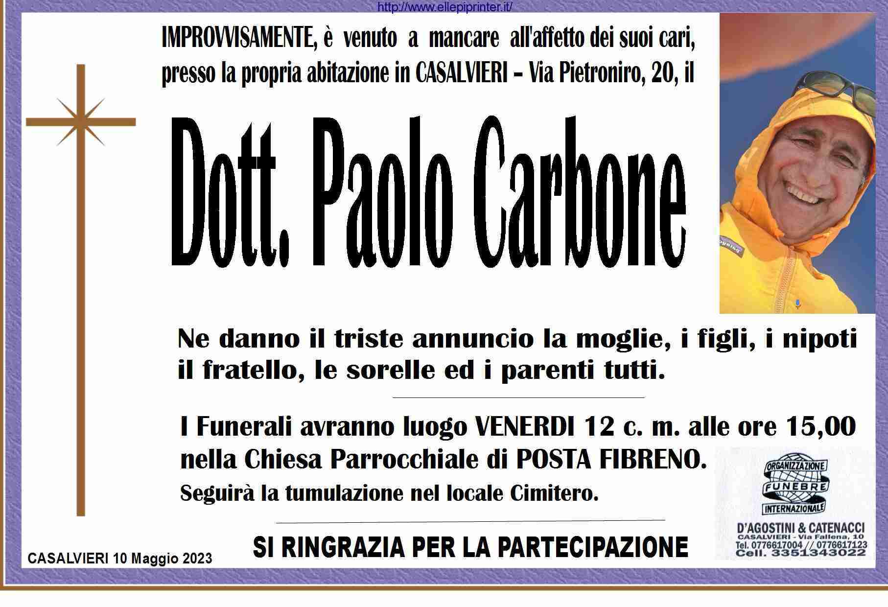 Dott. Paolo Carbone