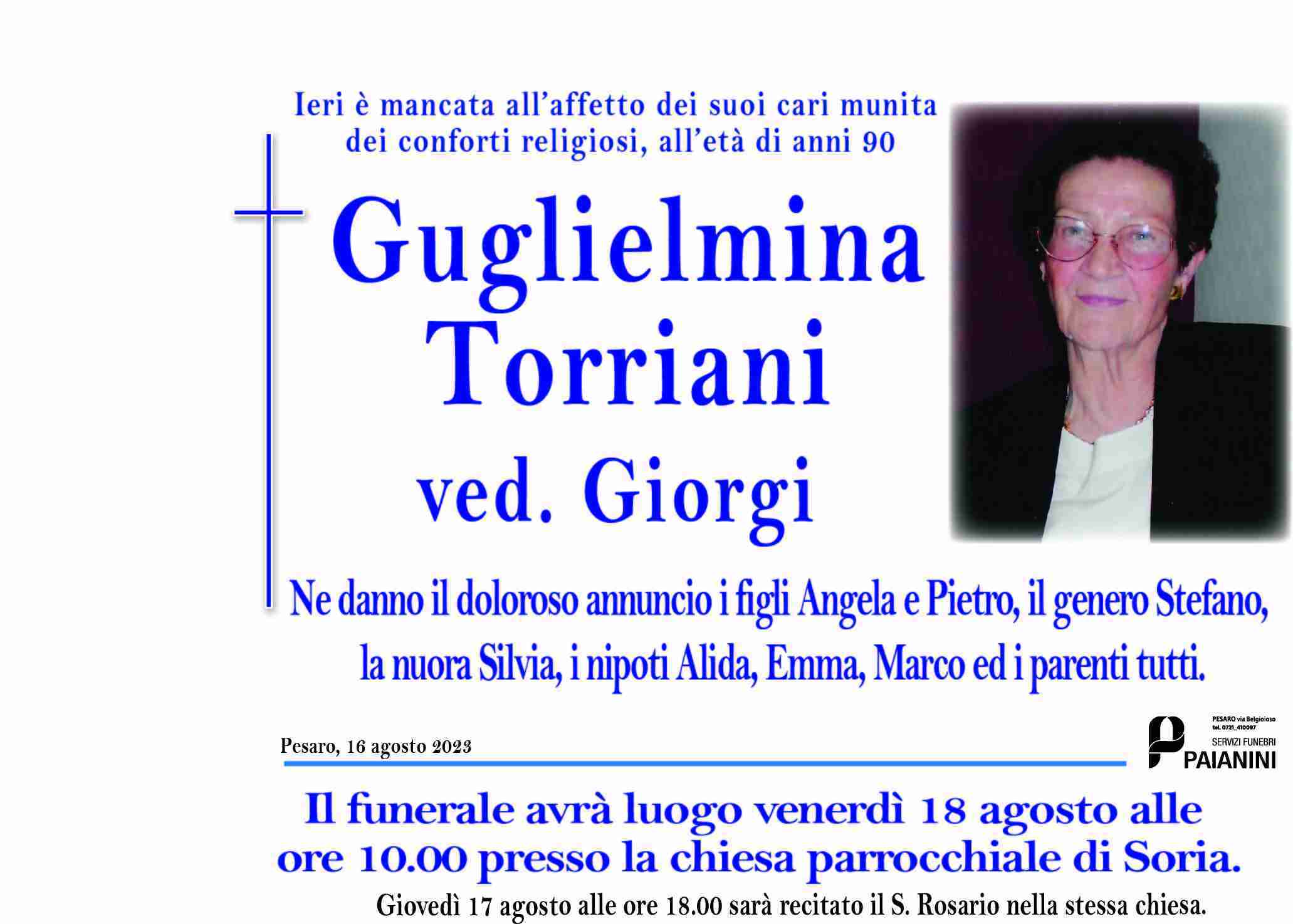 Guglielmina Torriani