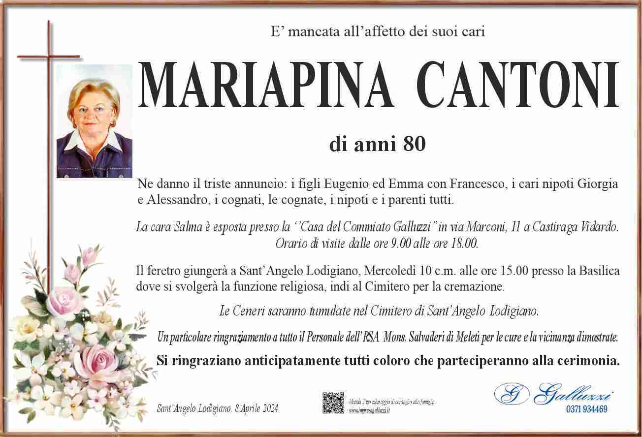 Mariapina Cantoni