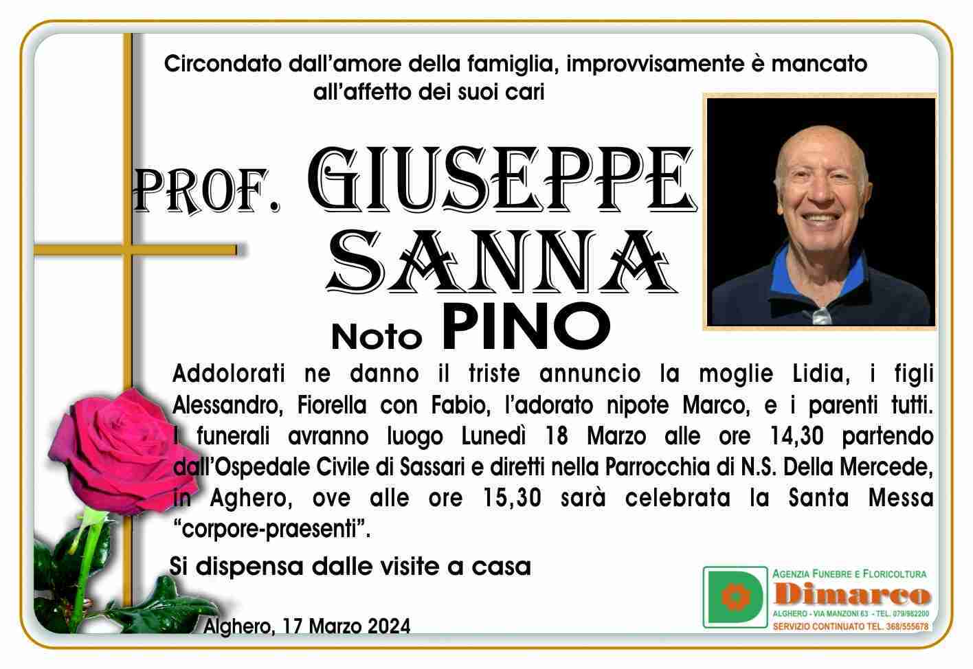 Prof. Giuseppe Sanna