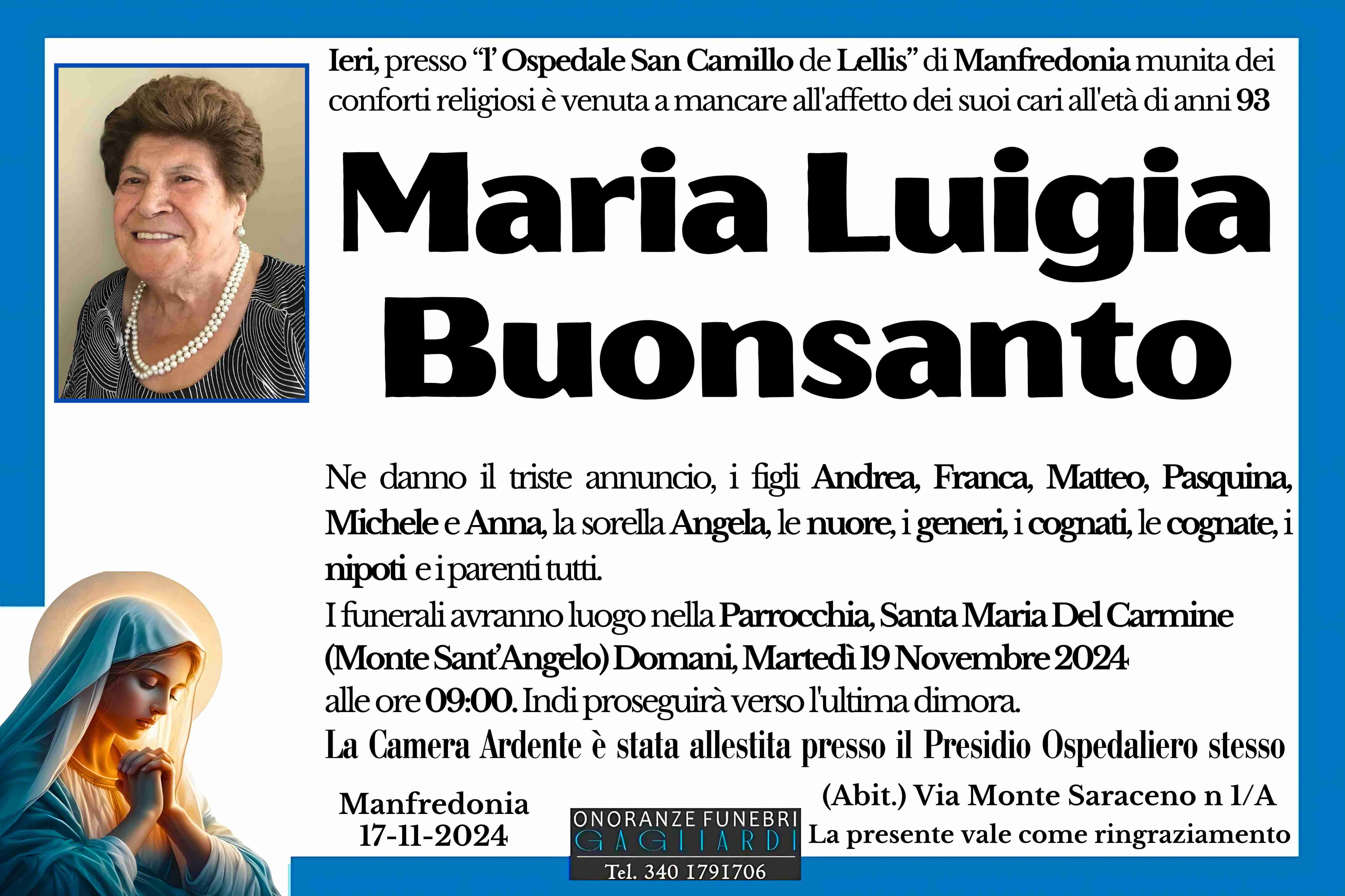 Maria Luigia Buonsanto