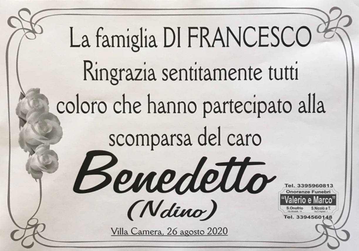 Benedetto Di Francesco