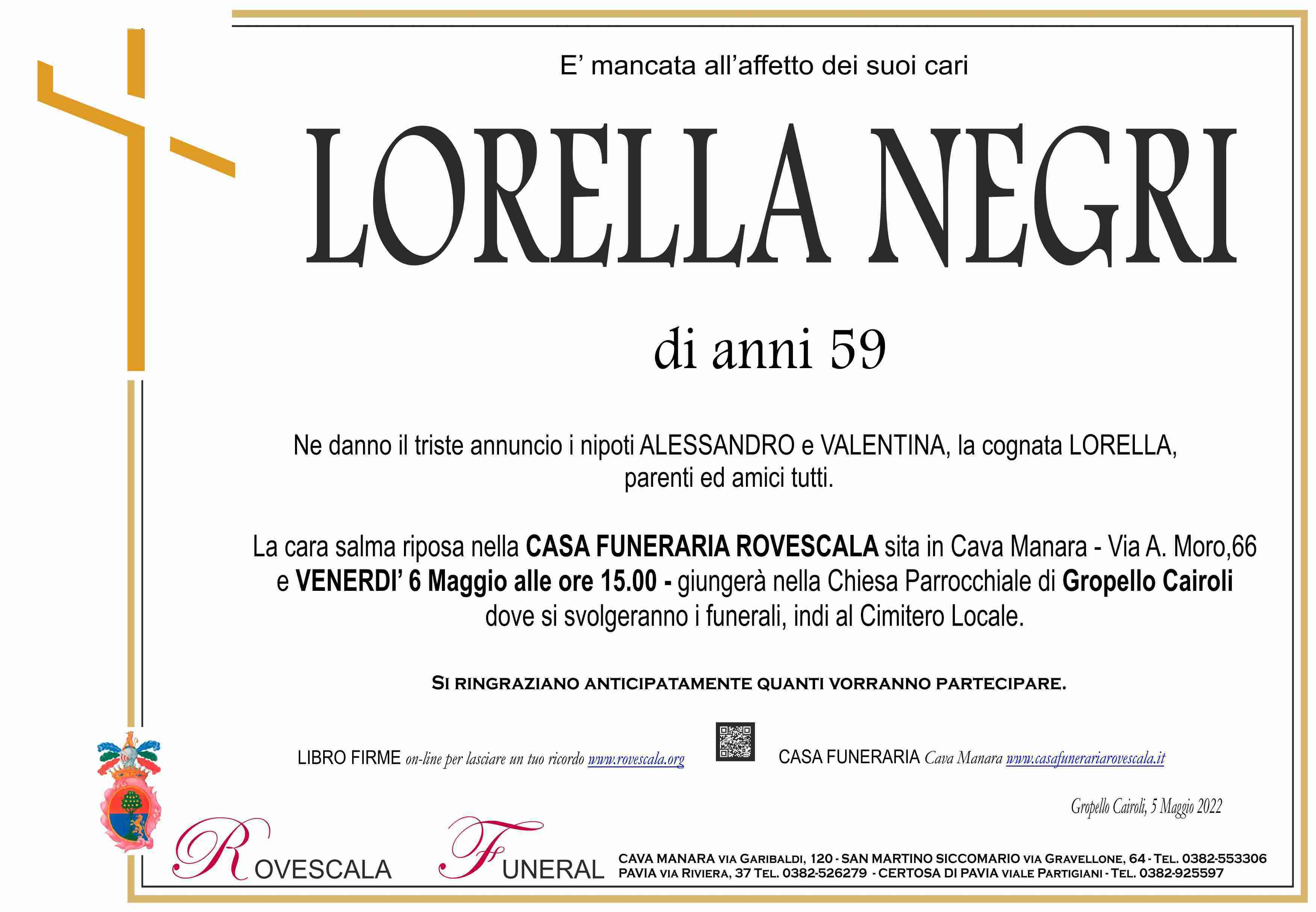 Lorella Negri