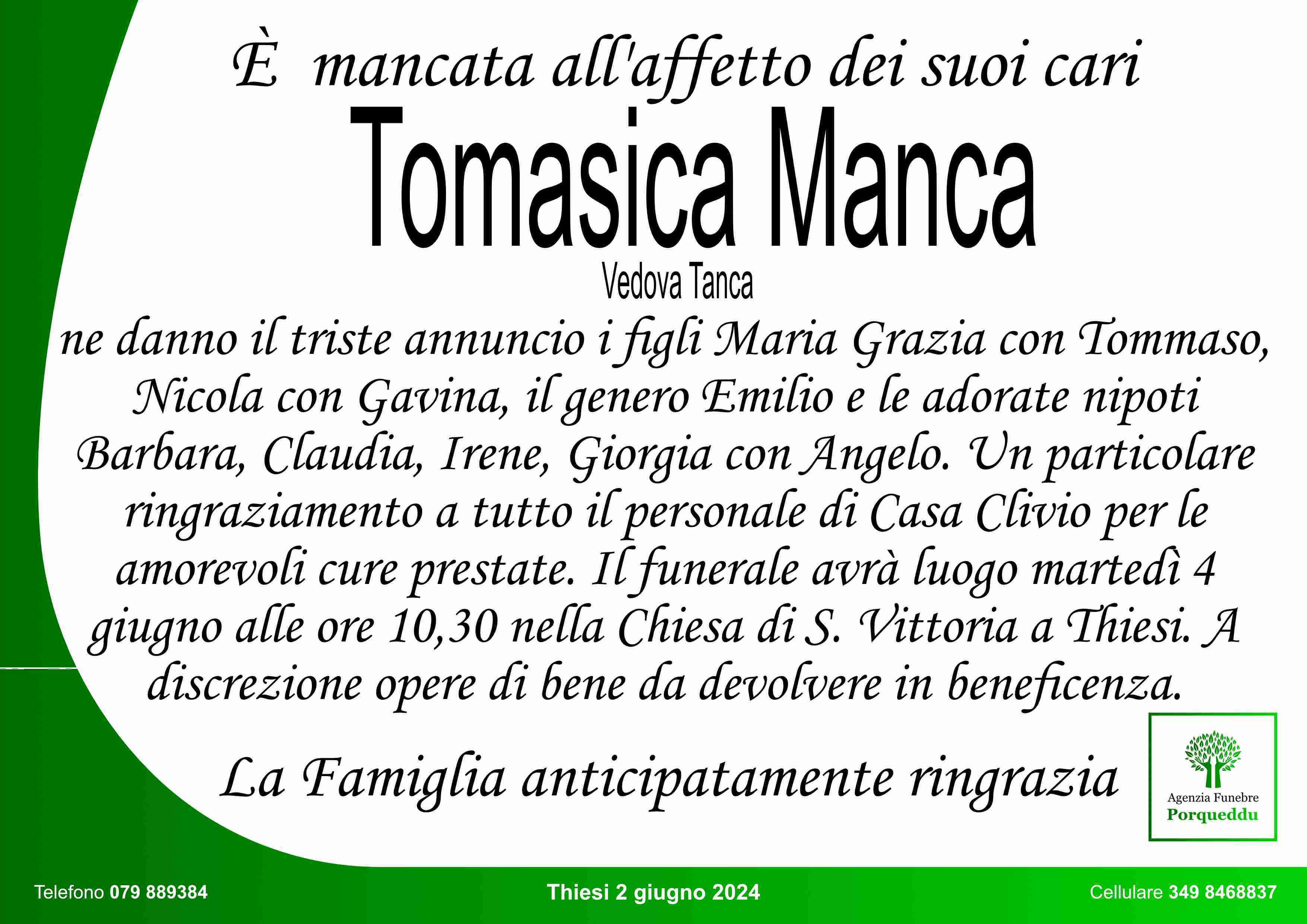 Tomasica Manca