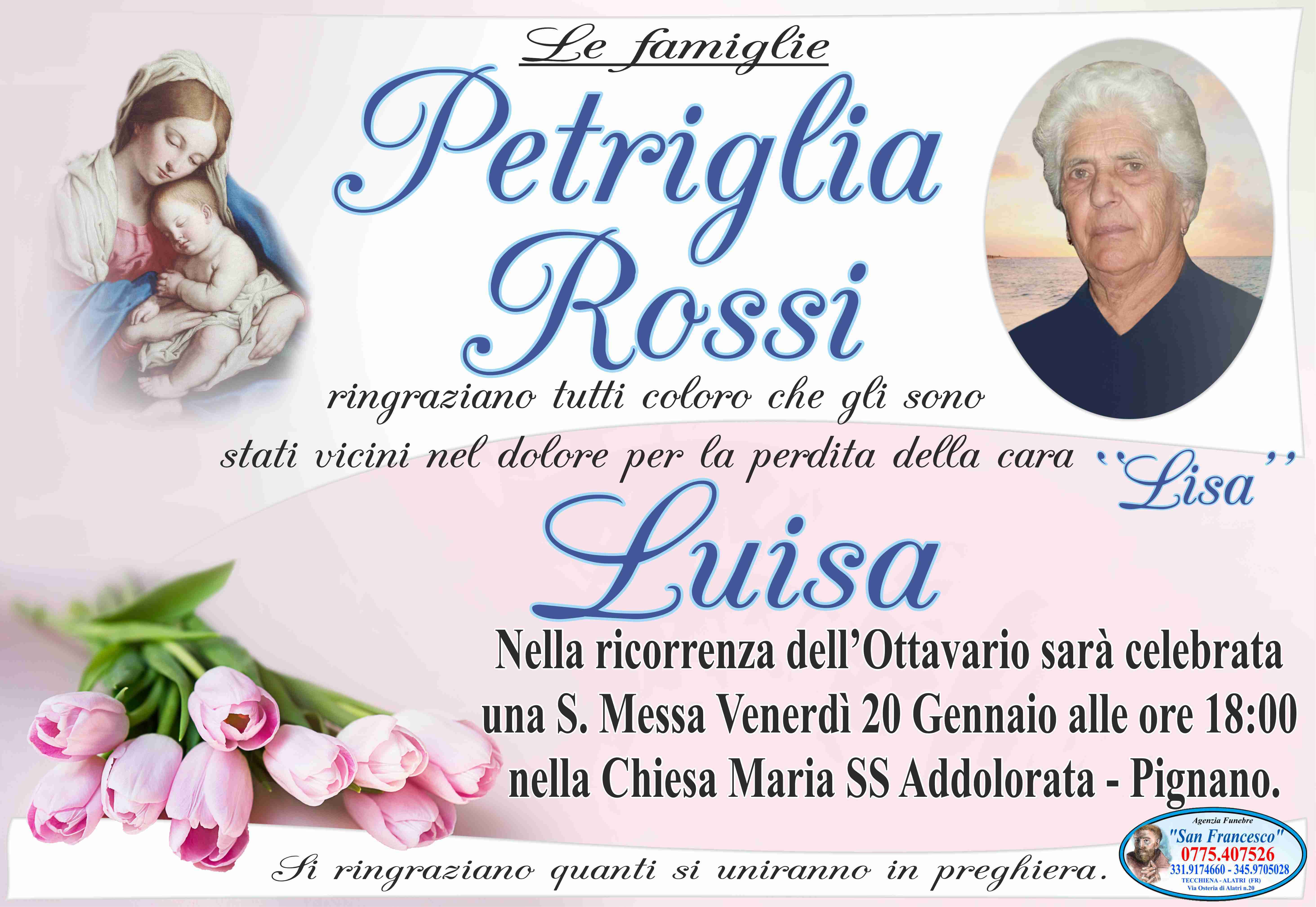 Luisa Rossi     ''Lisa''