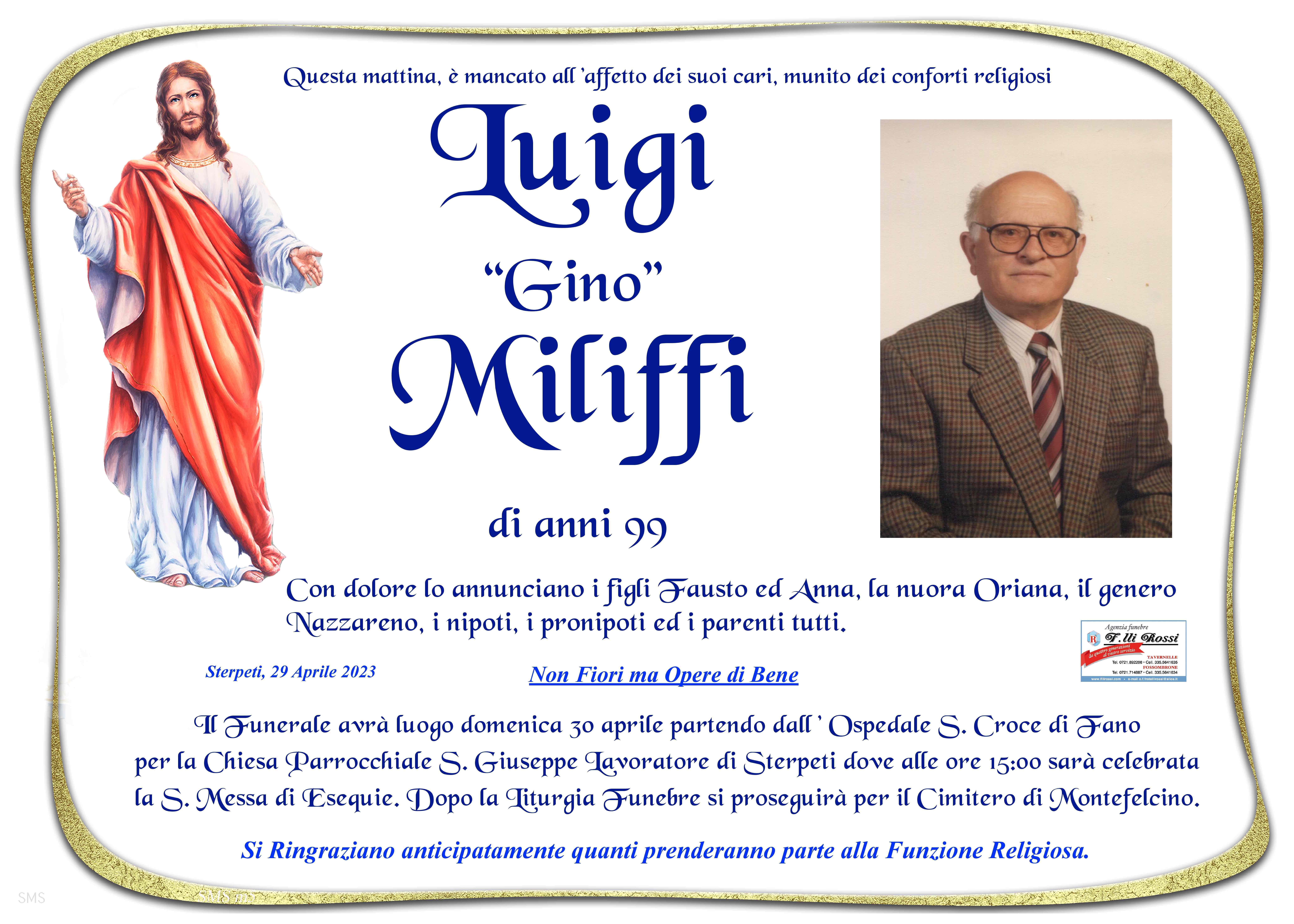 Luigi "Gino" Miliffi