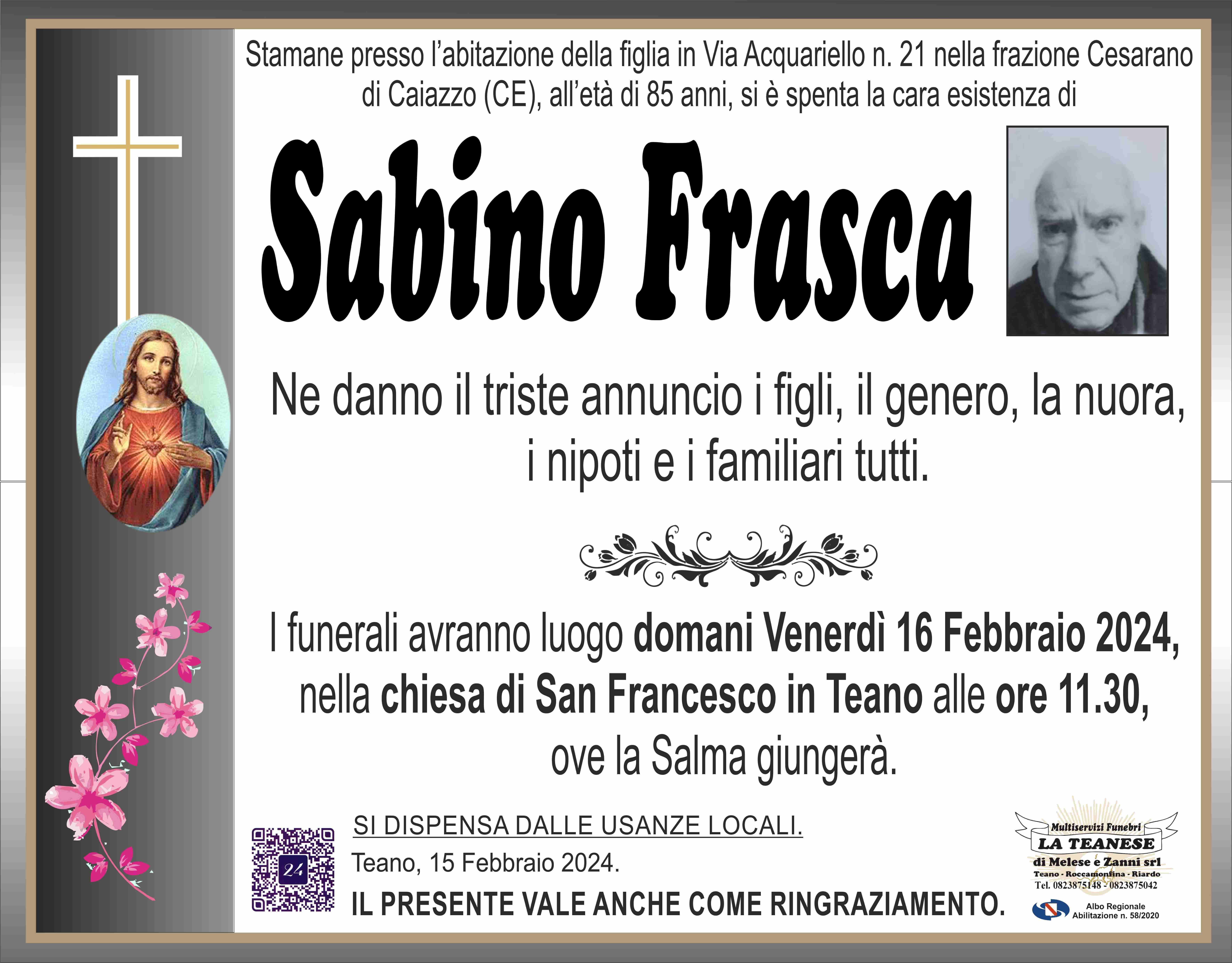 Sabino Frasca