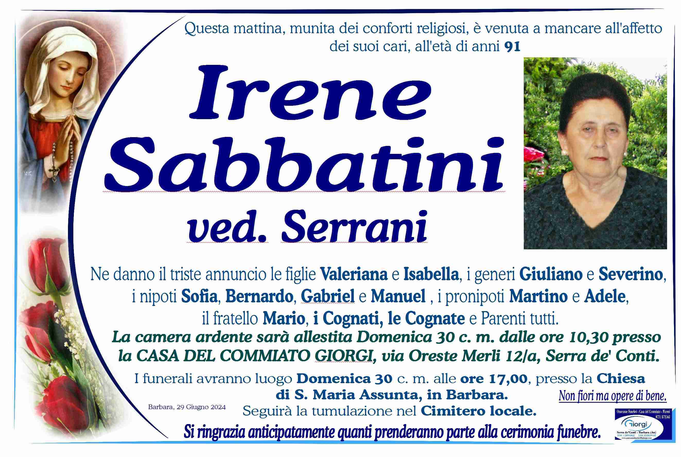 Irene Sabbatini