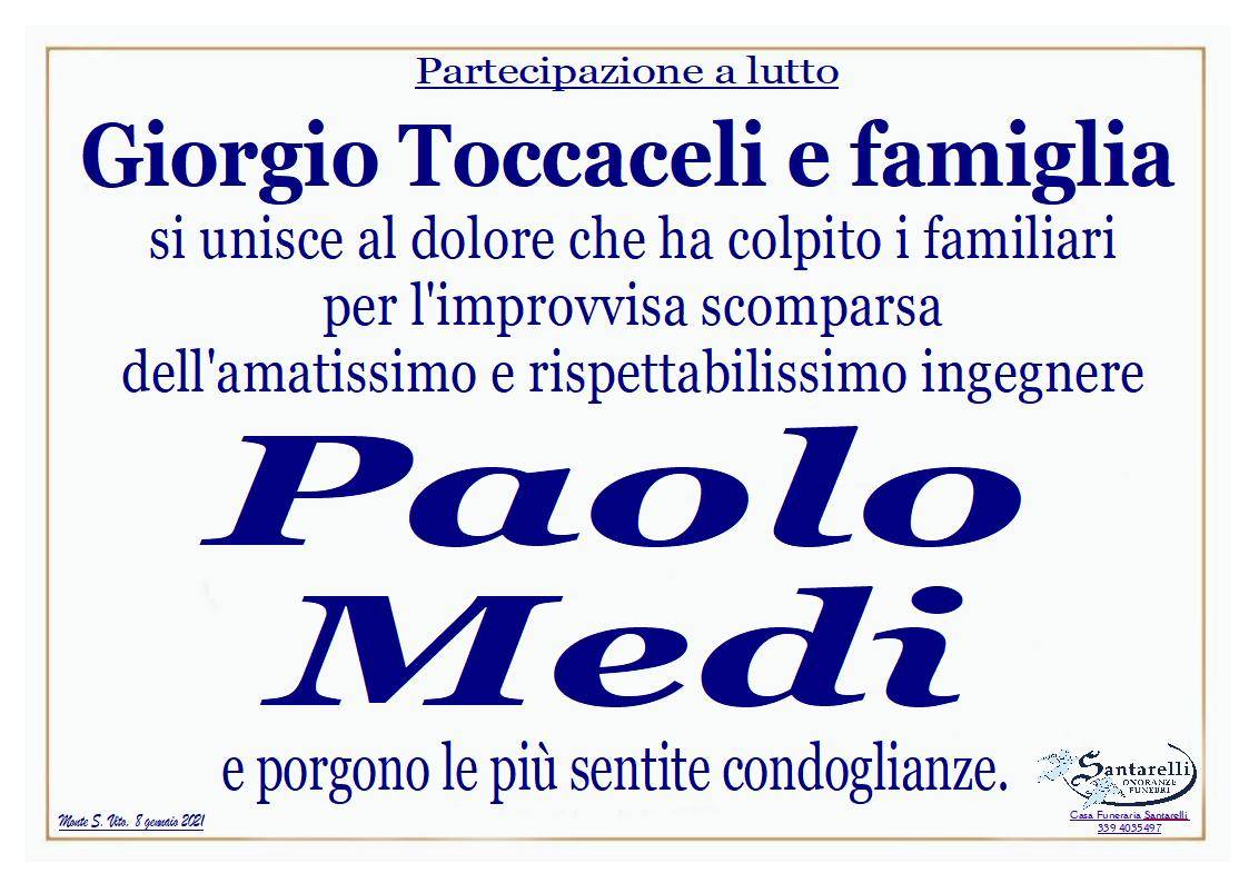 Giorgio Toccaceli e famiglia