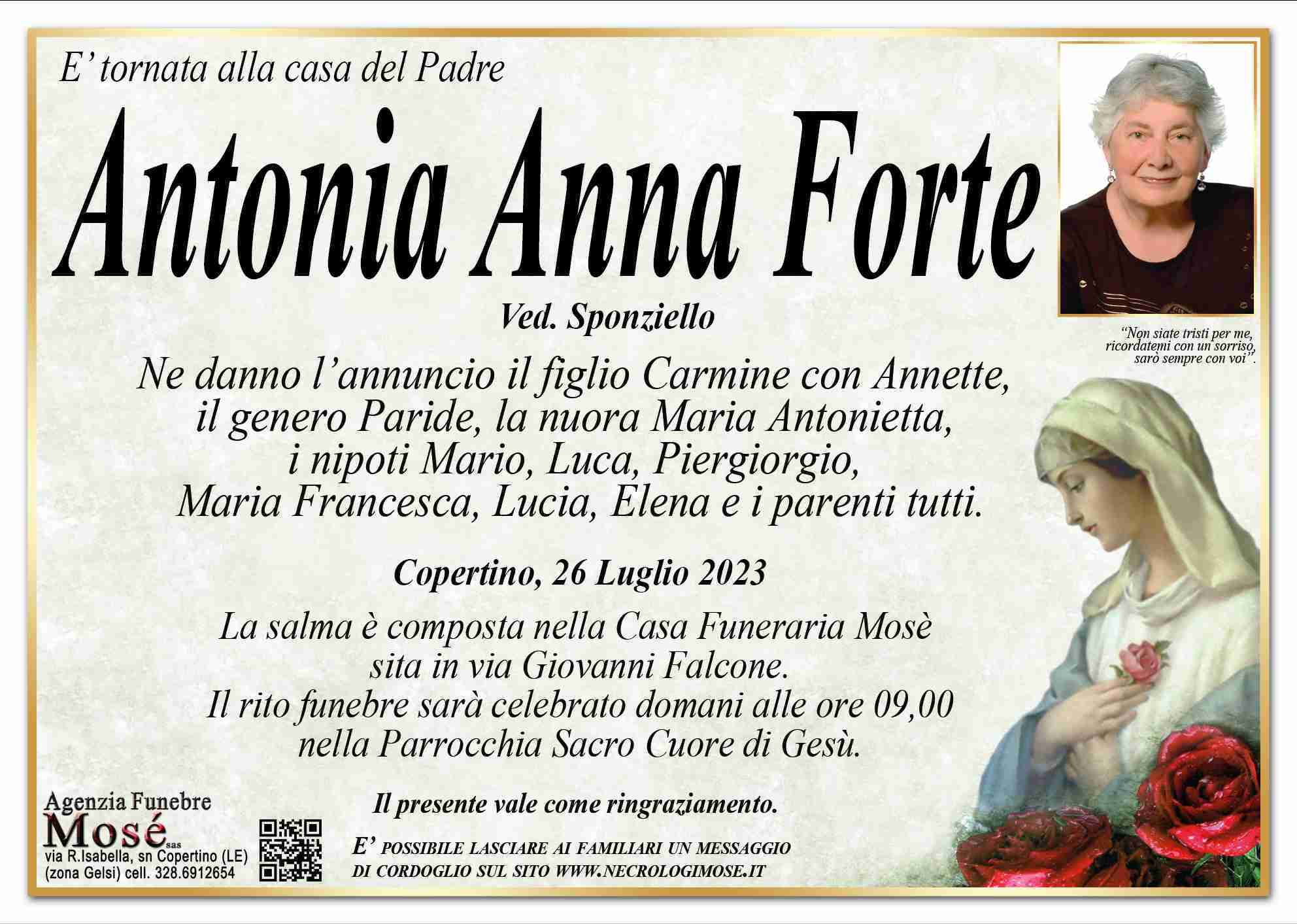 Antonia Anna Forte