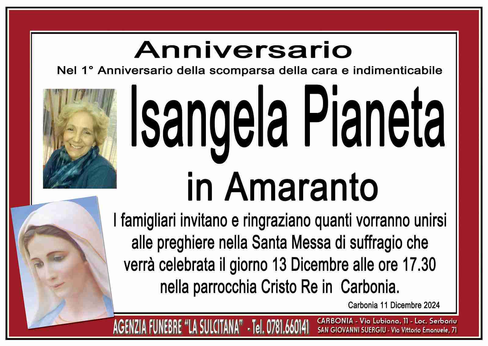 Isangela Pianeta