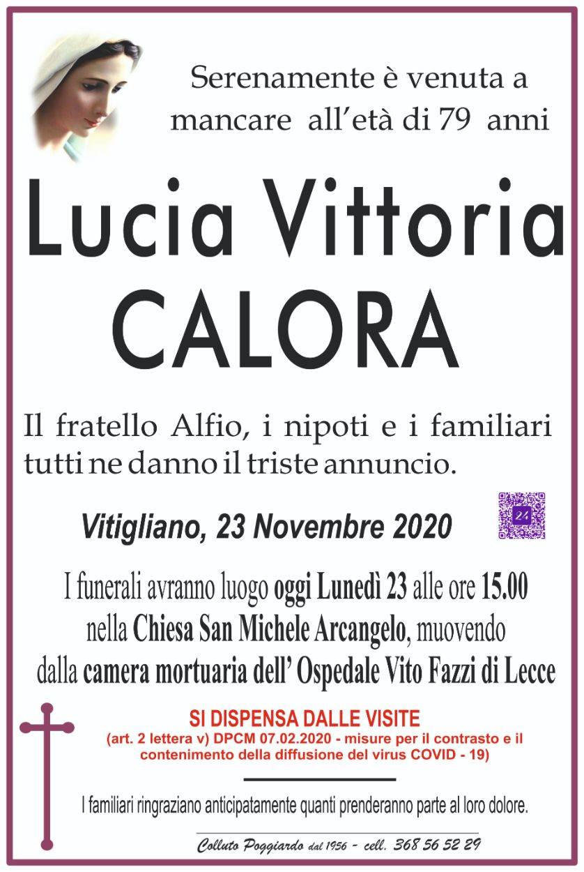 Lucia Vittoria Calora