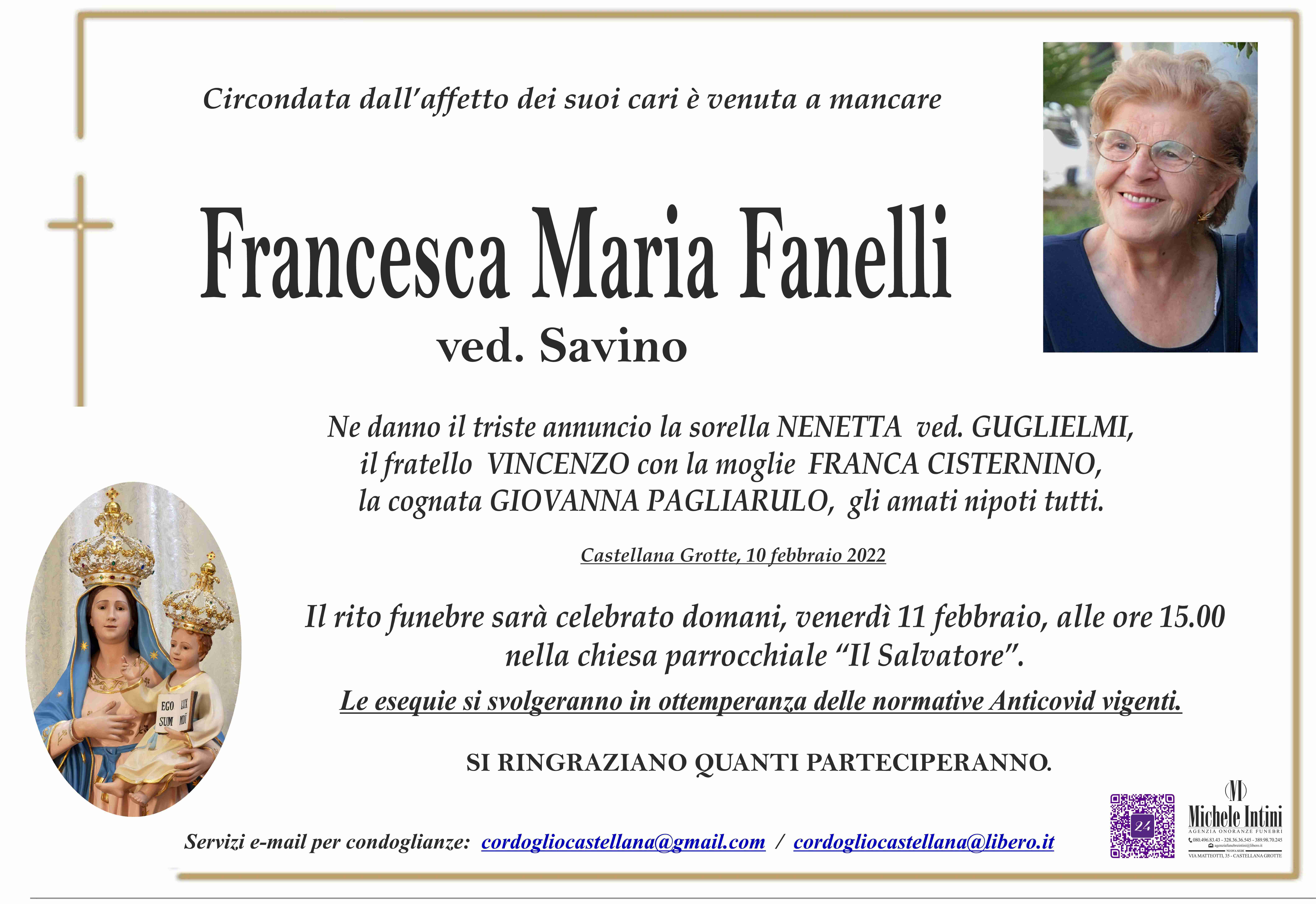 Francesca Maria Fanelli