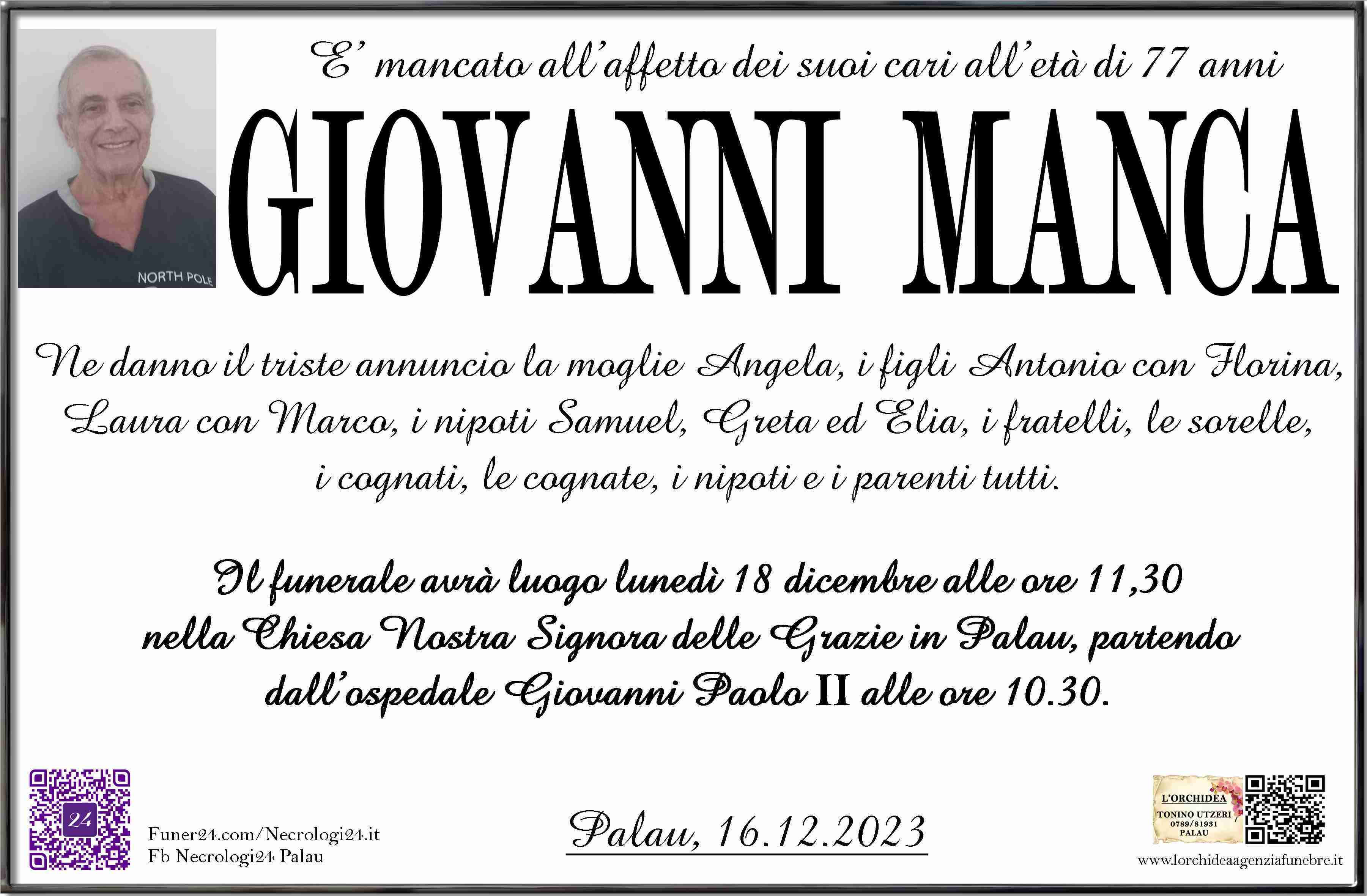 Giovanni Manca