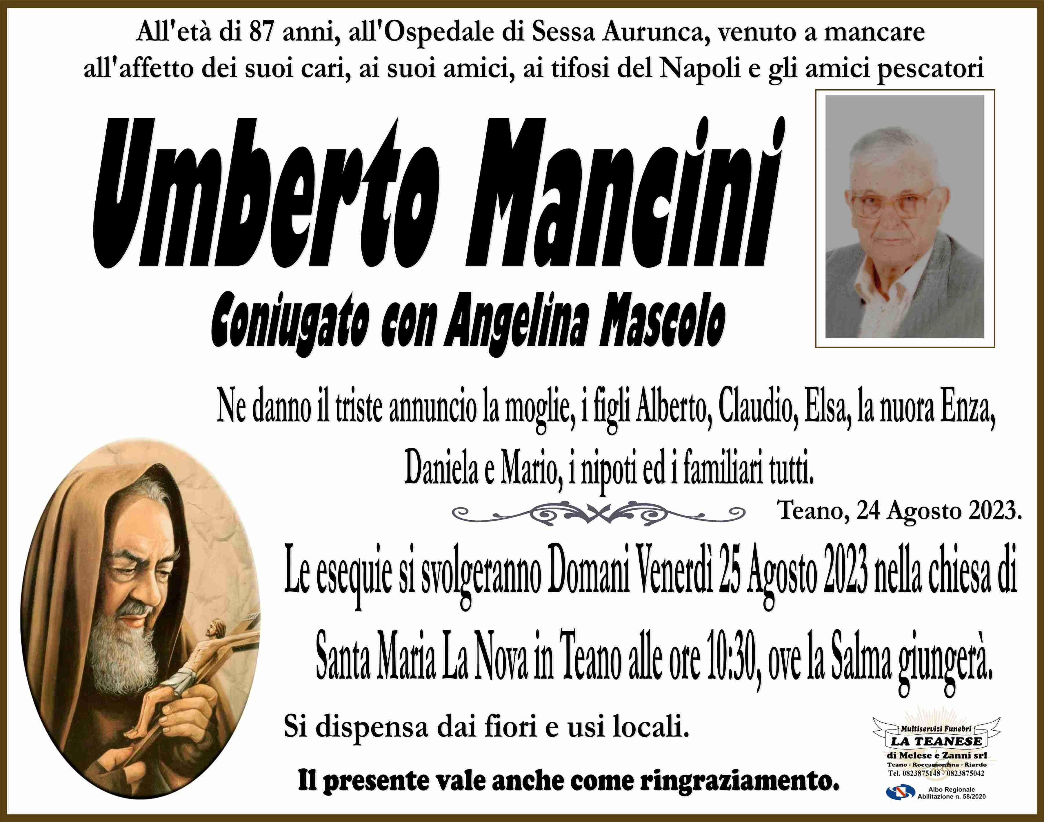 Mancini Umberto