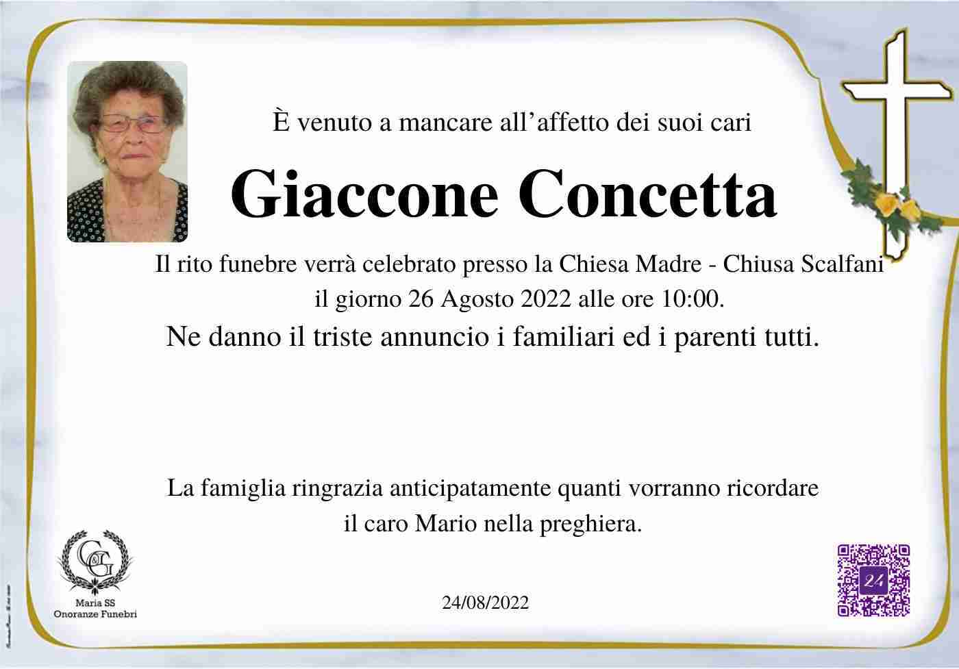 Concetta Giaccone