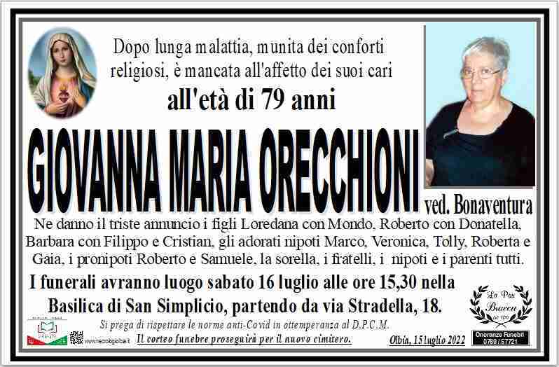 Giovanna Maria Orecchioni