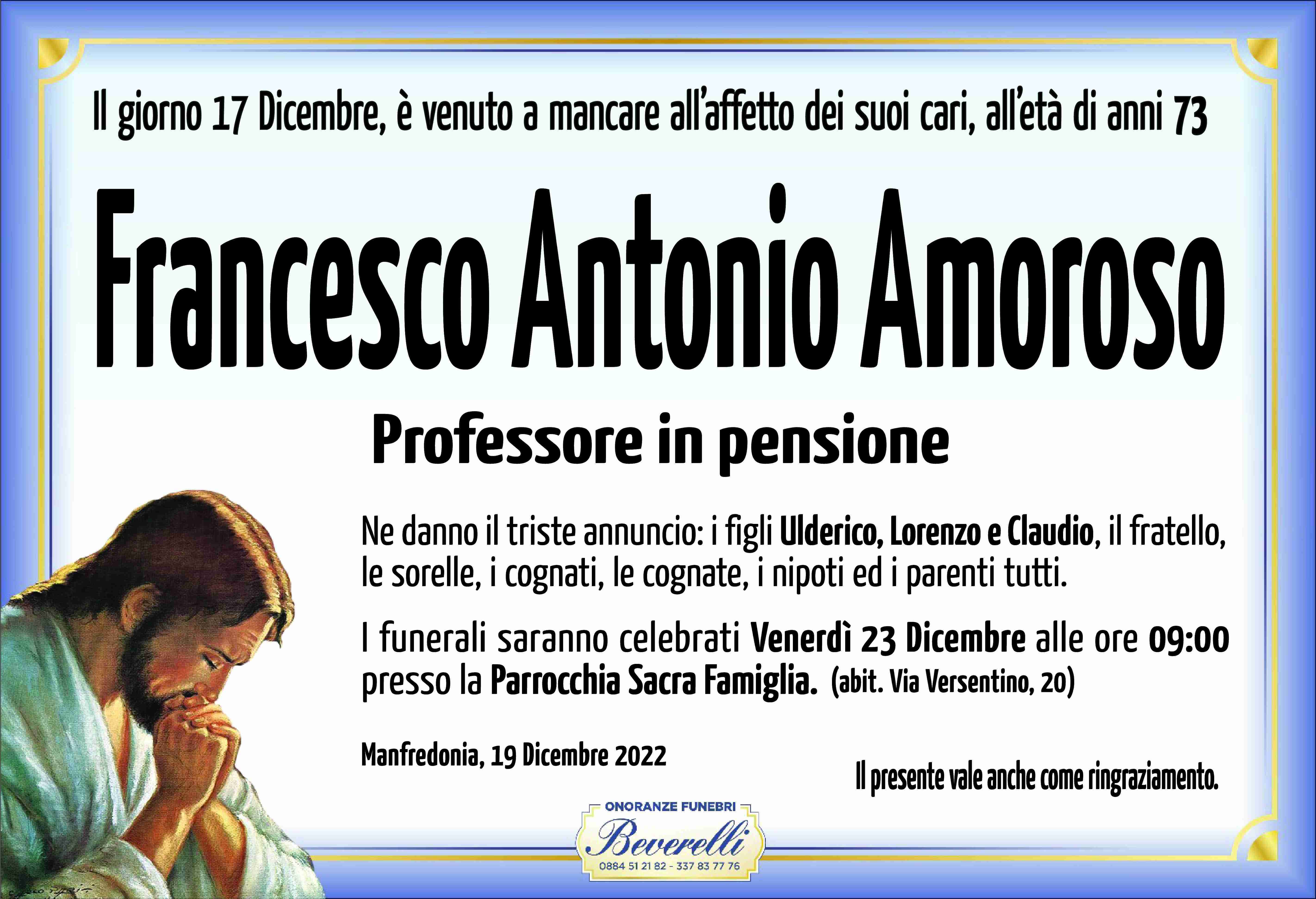 Francesco Antonio Amoroso