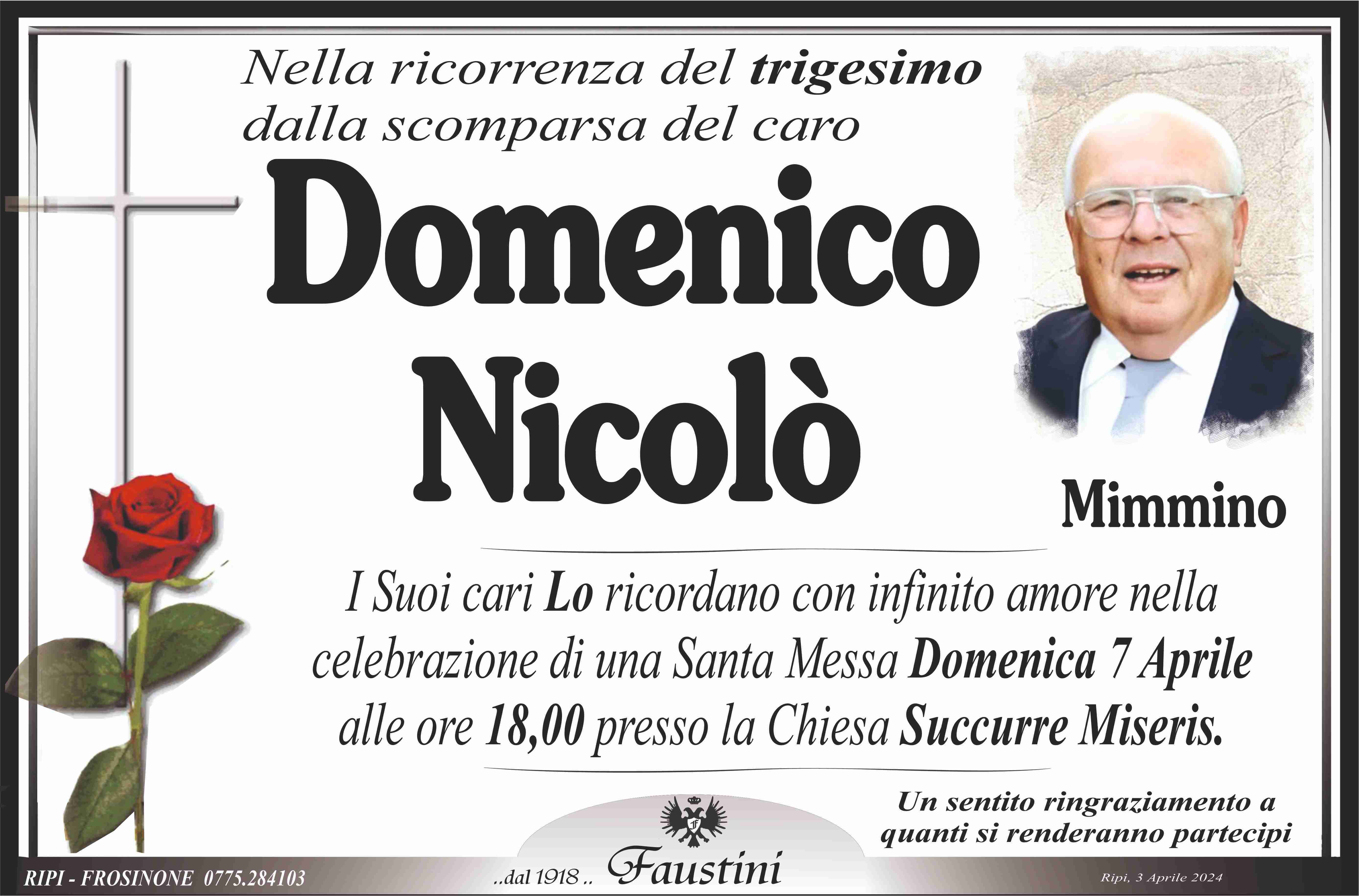 Domenico Nicolò "Mimmino"