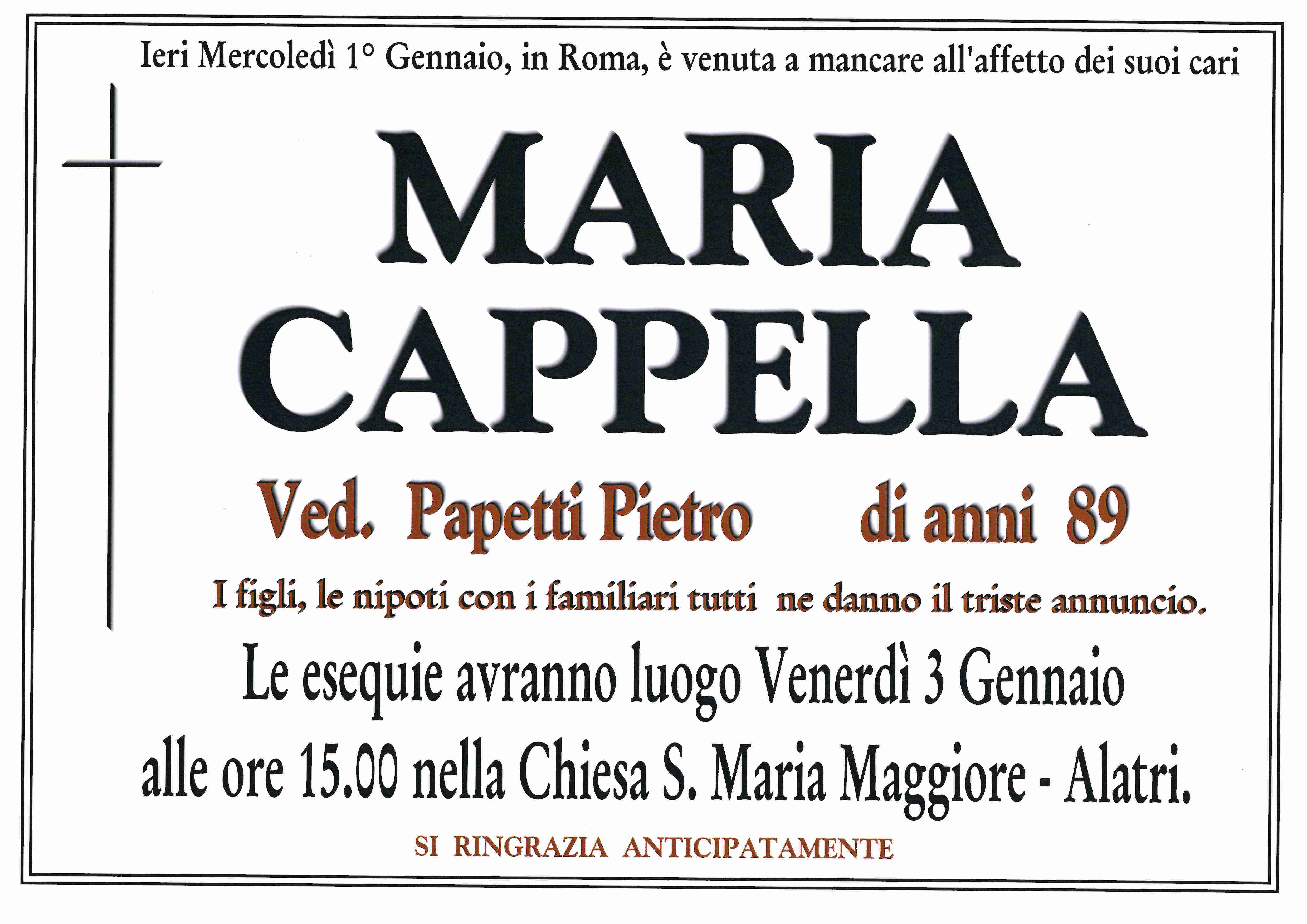 Maria Cappella