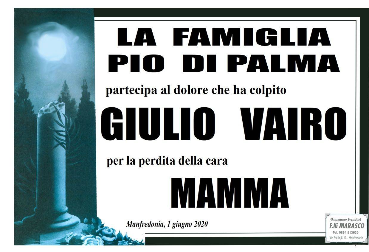 La Famiglia Pio Di Palma