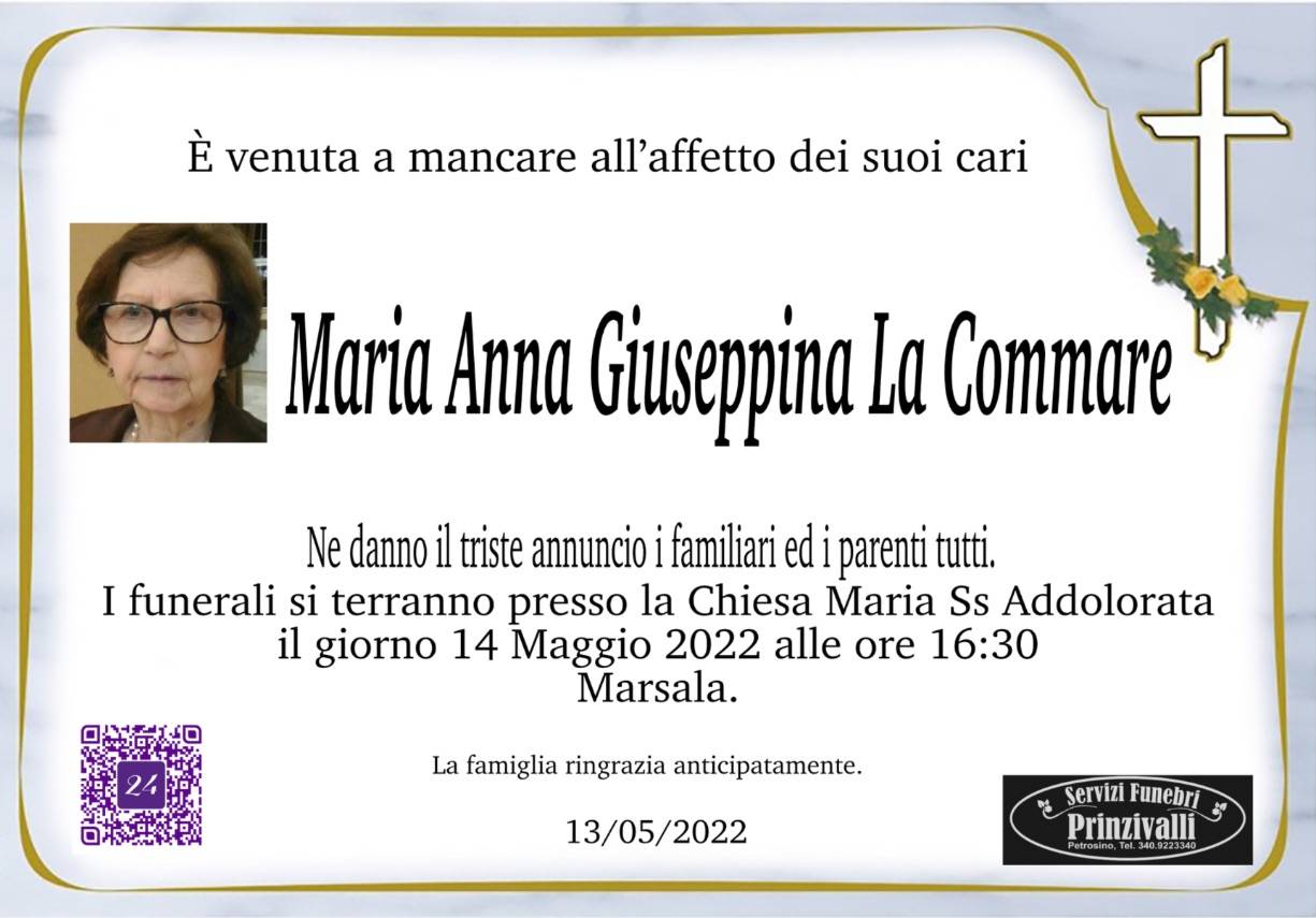 Maria Anna Giuseppina La Commare